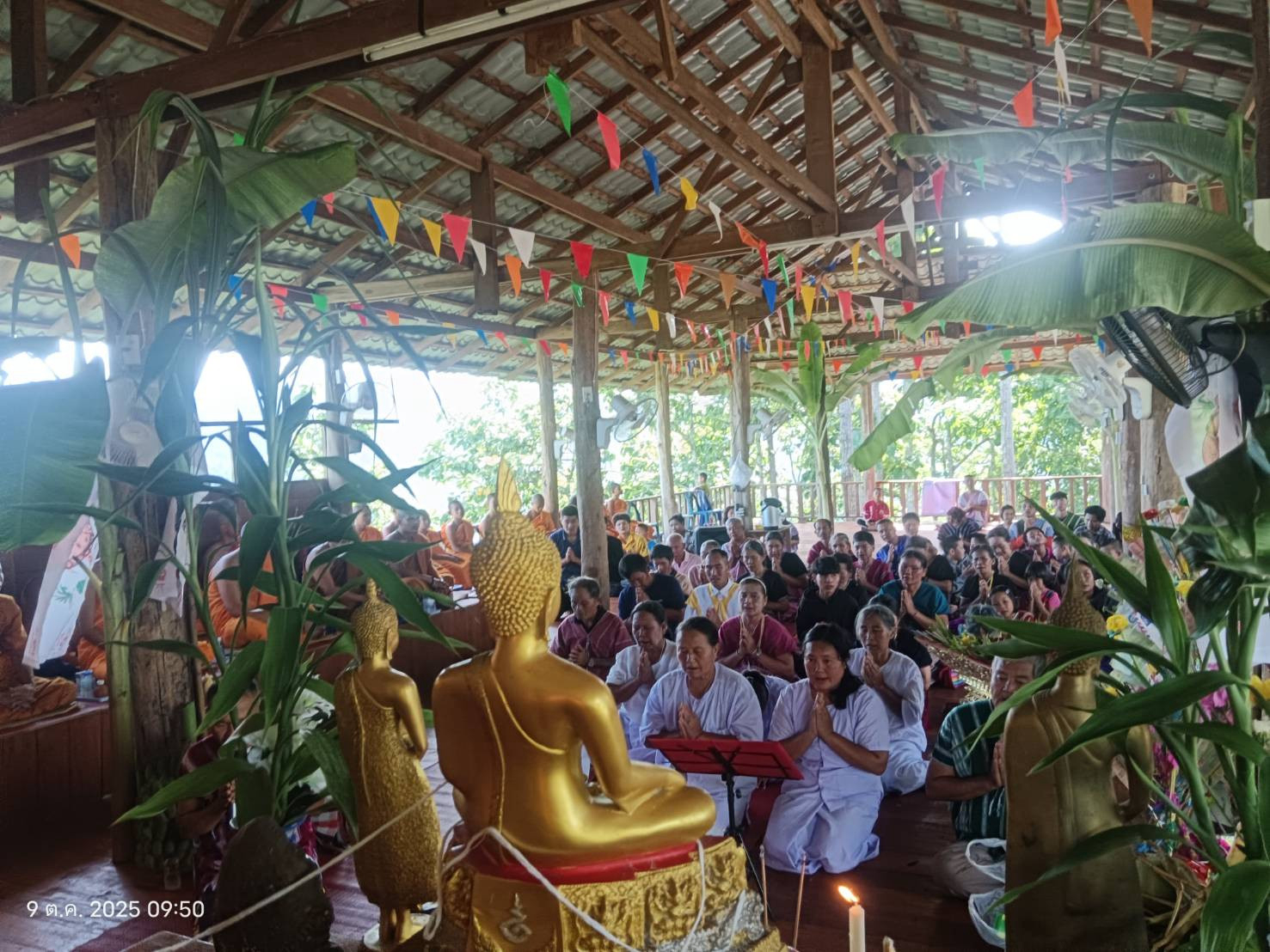 ภาพร่วมพิธีกรรมสำนักสงฆ์พระธาตุดอยจ้อ