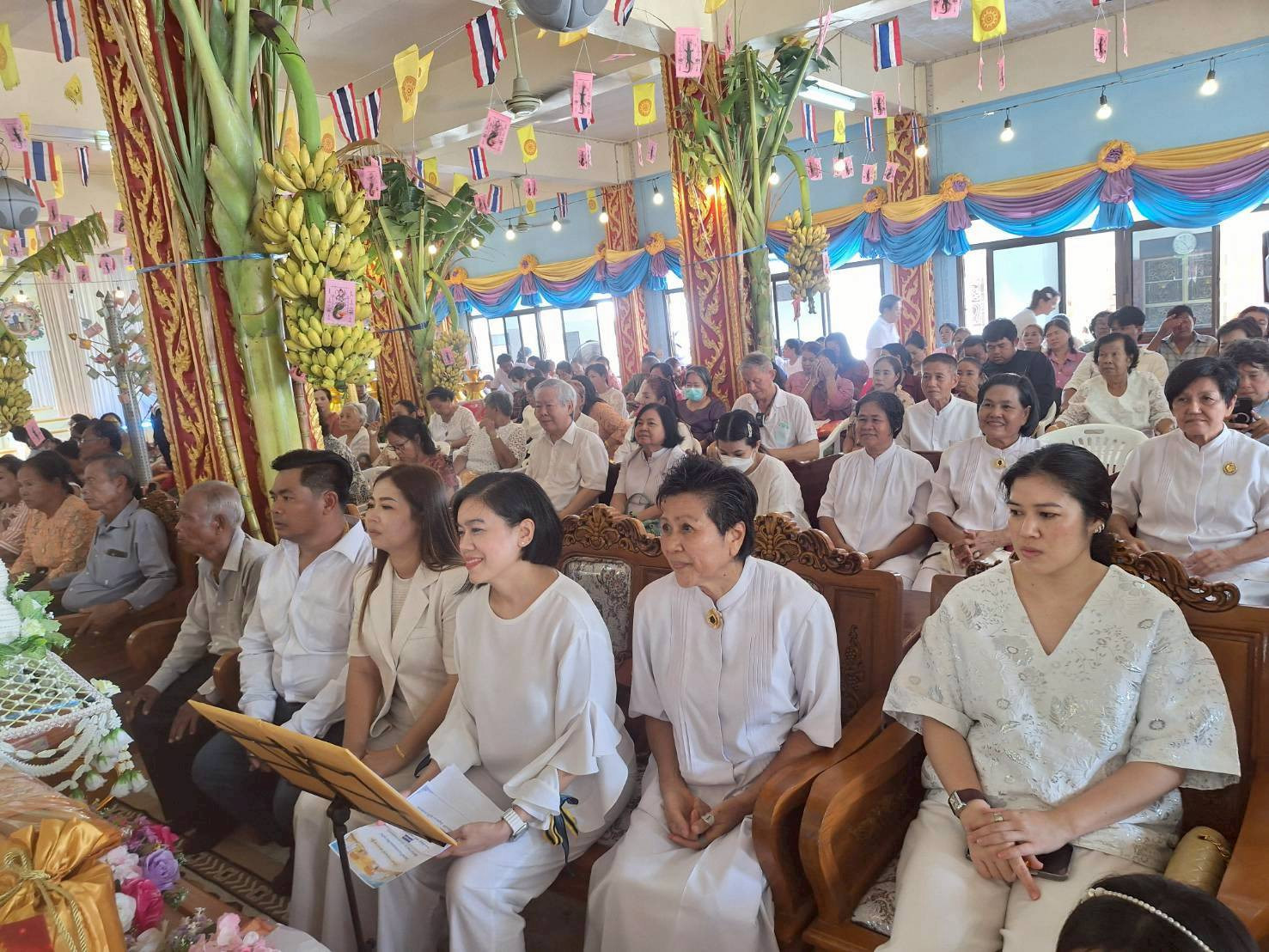 ภาพร่วมพิธีกรรมวัดสุขปุณฑริการาม