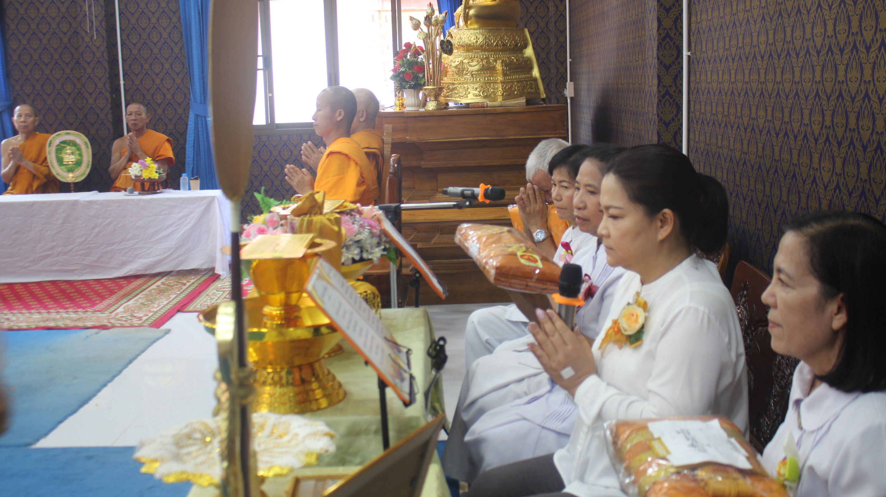 ภาพกล่าวคำถวายกฐินวัดอรัญญาวาส