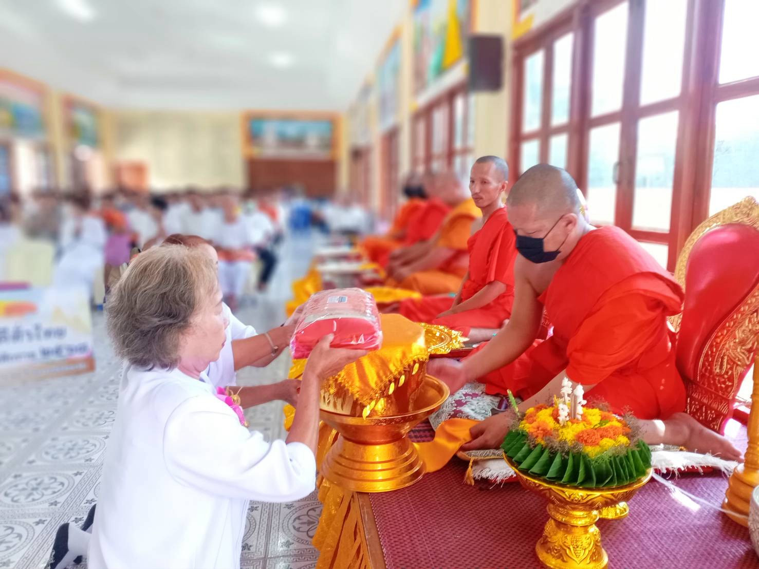 ภาพร่วมพิธีกรรมวัดทุ่งหลวง