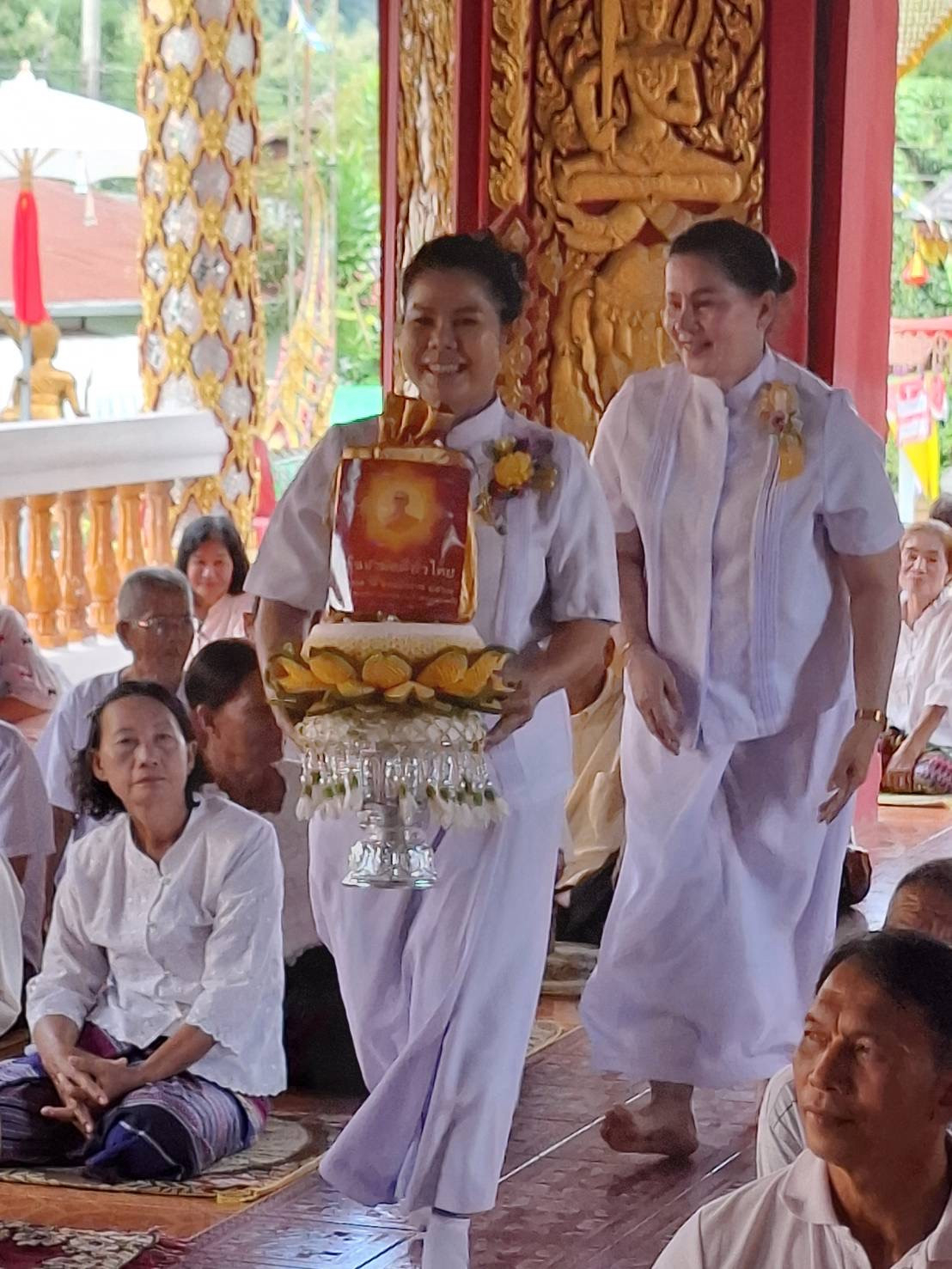 ภาพร่วมพิธีกรรมวัดท่าข้าม