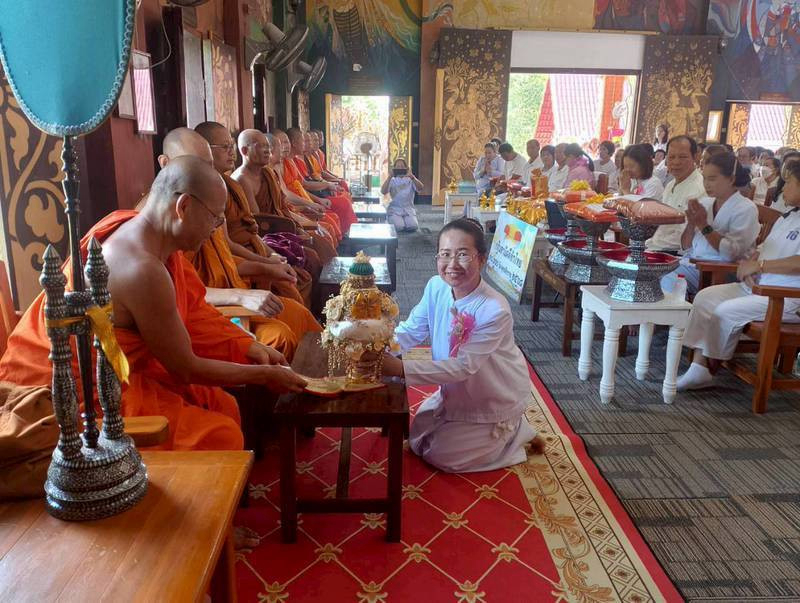 ภาพร่วมพิธีกรรมวัดยางอ้อยใต้เทพนิมิตมงคล