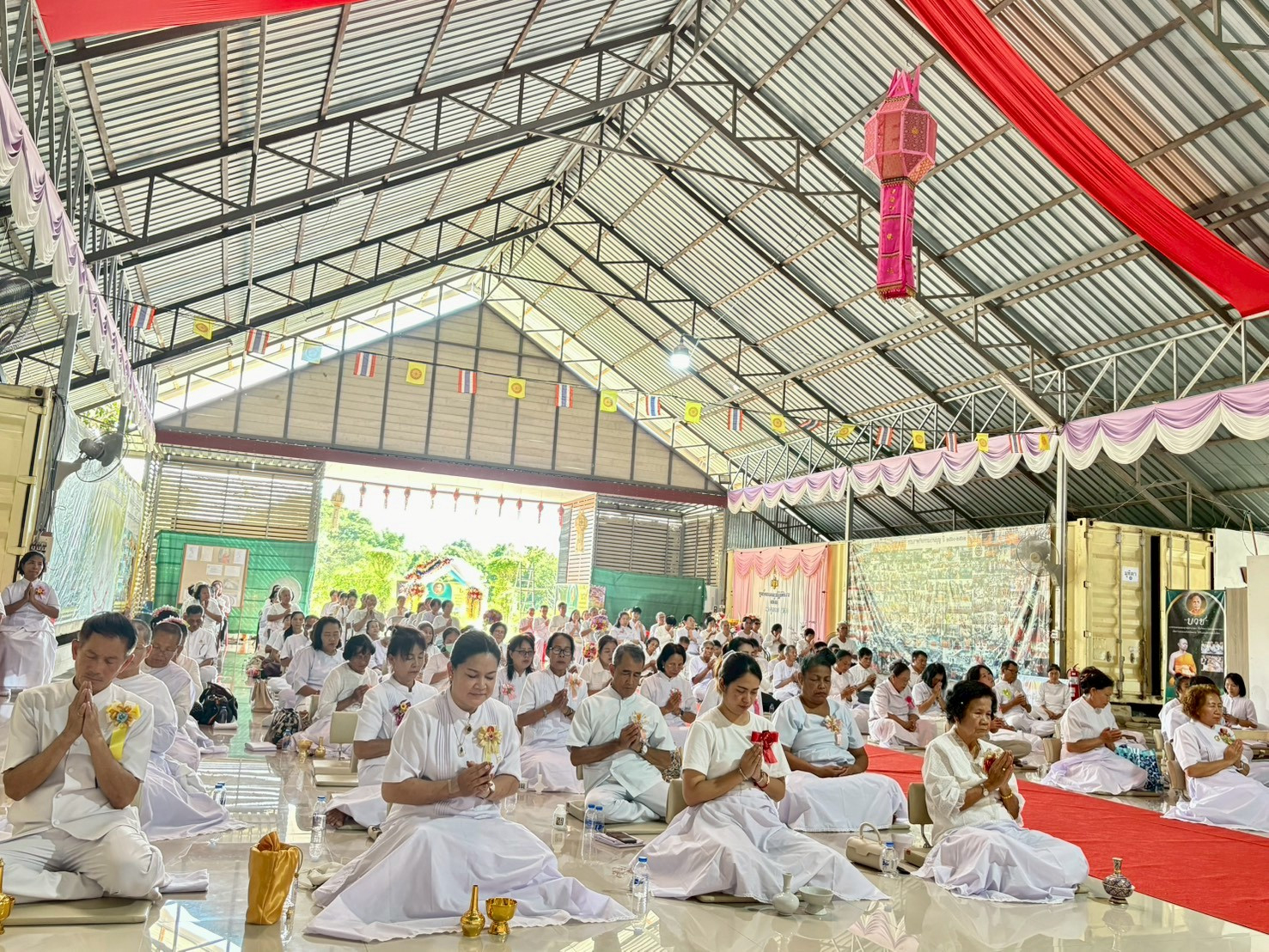 ภาพร่วมพิธีกรรมศูนย์อบรมเยาวชนจังหวัดน่าน