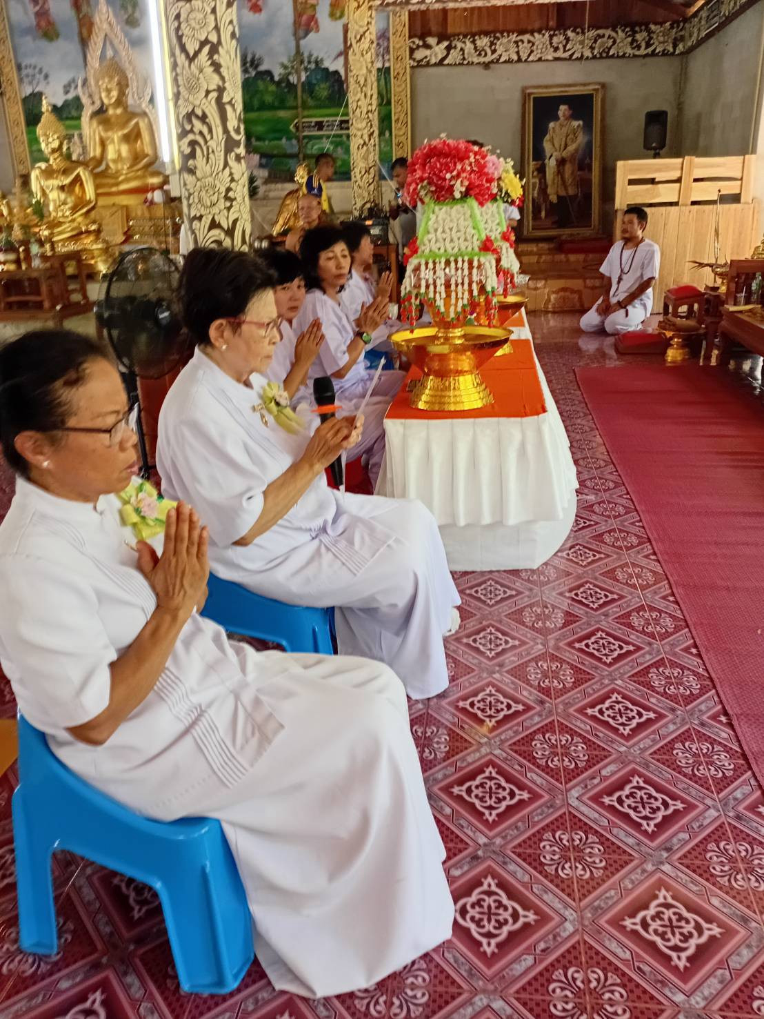 ภาพกล่าวคำถวายกฐินสำนักปฏิบัติธรรม ท.แสงประทีปธรรมอร่ามวงศ์