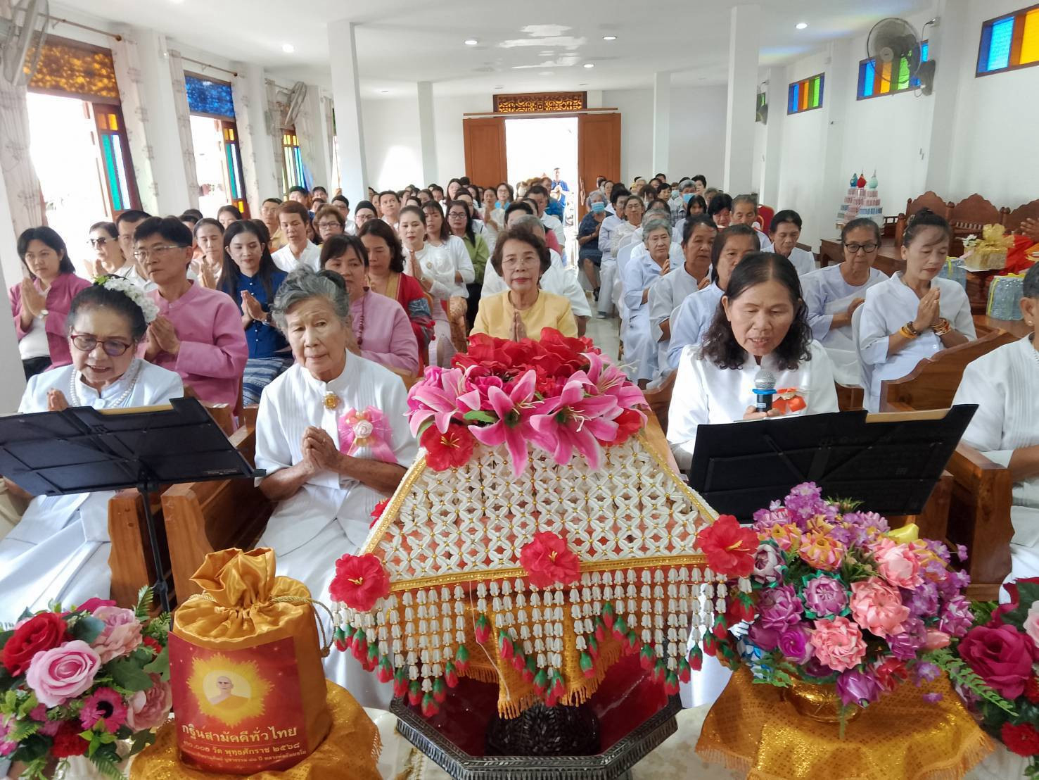 ภาพกล่าวคำถวายกฐินวัดต้นต้อง