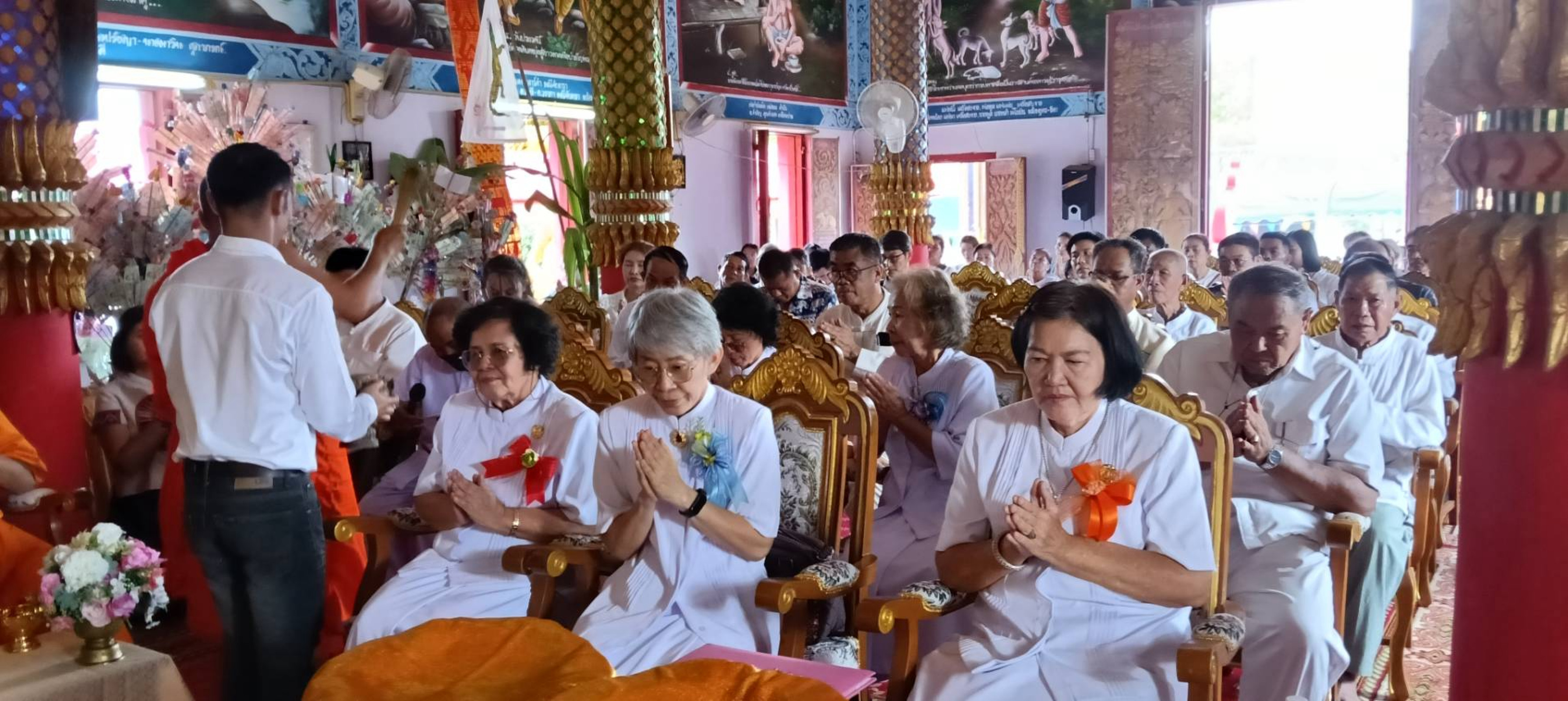 ภาพร่วมพิธีกรรมวัดสบจาง