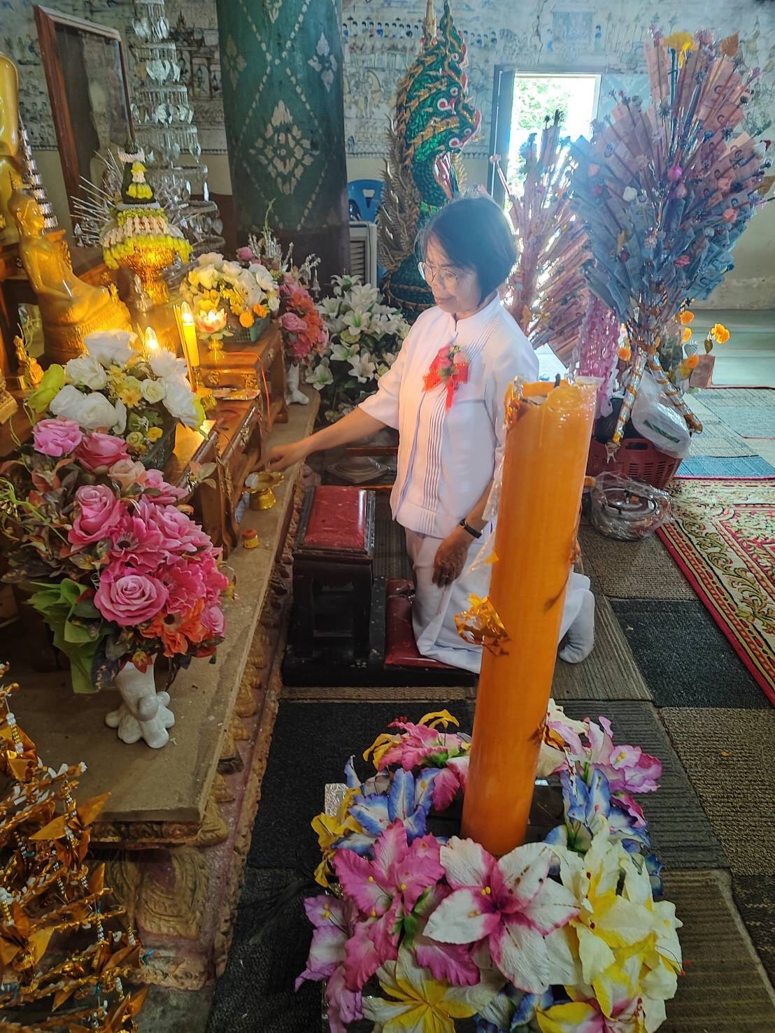 ภาพร่วมพิธีกรรมวัดบ้านทุ่งฝูง