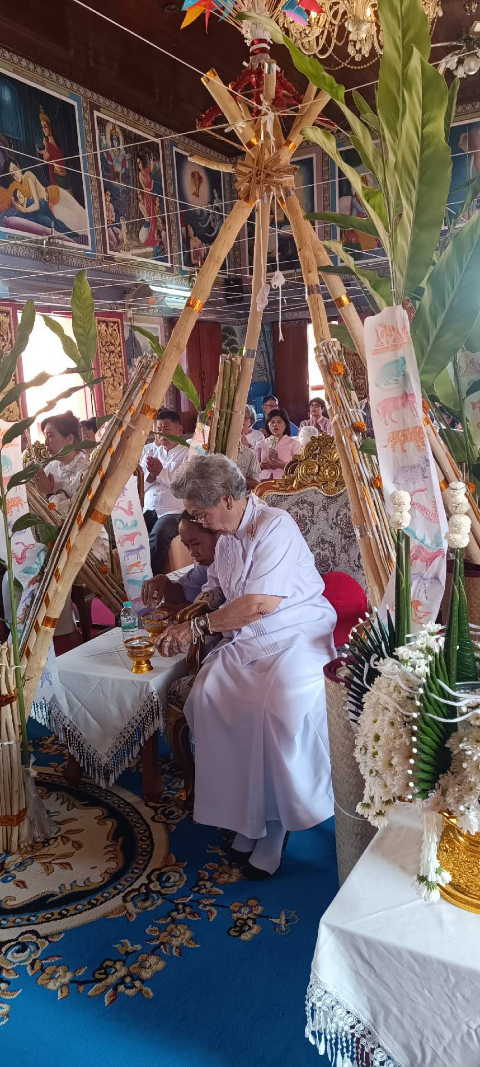 ภาพร่วมพิธีกรรมวัดนาป้อเหนือ