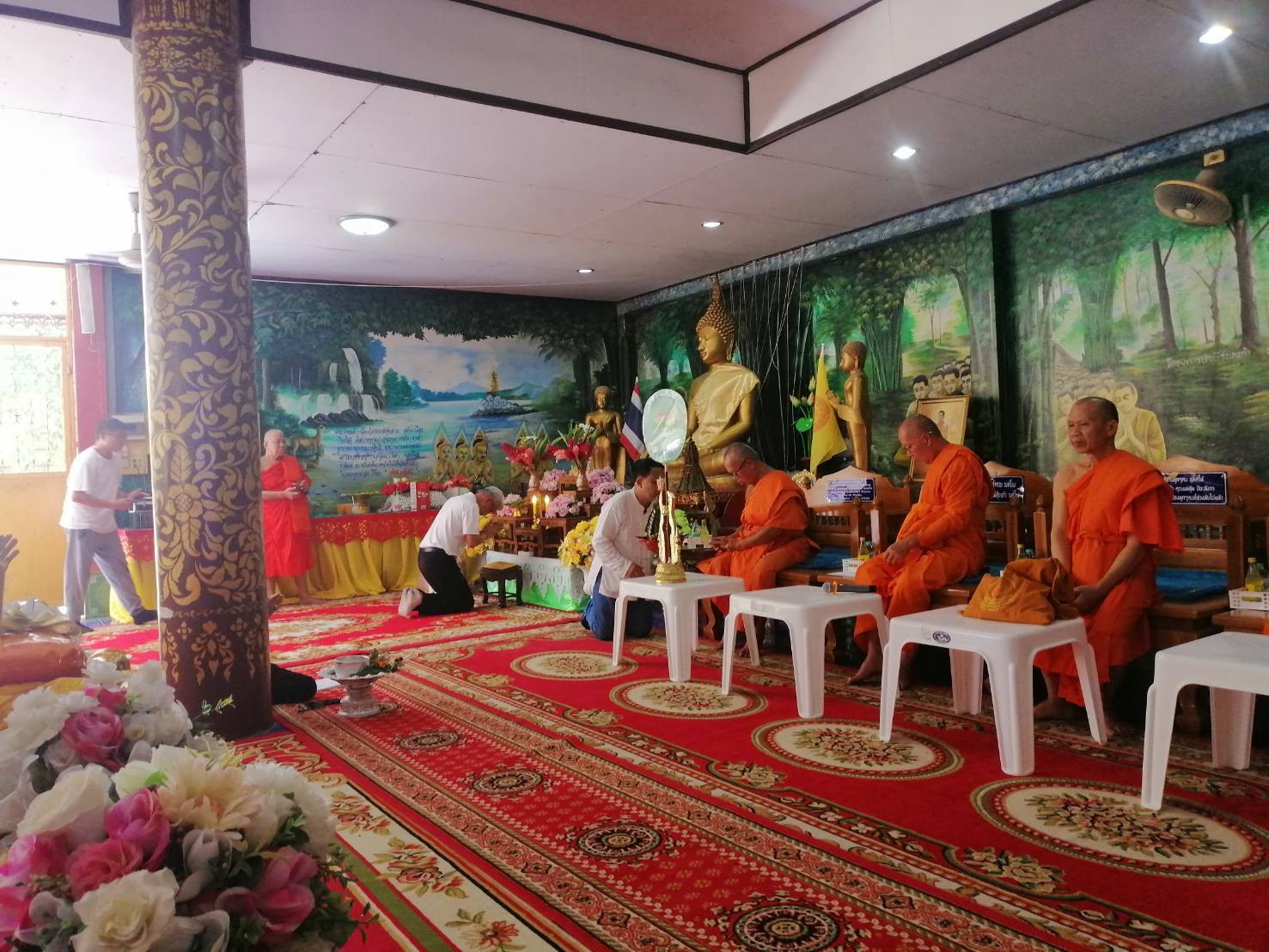 ภาพร่วมพิธีกรรมวัดนาน้อย