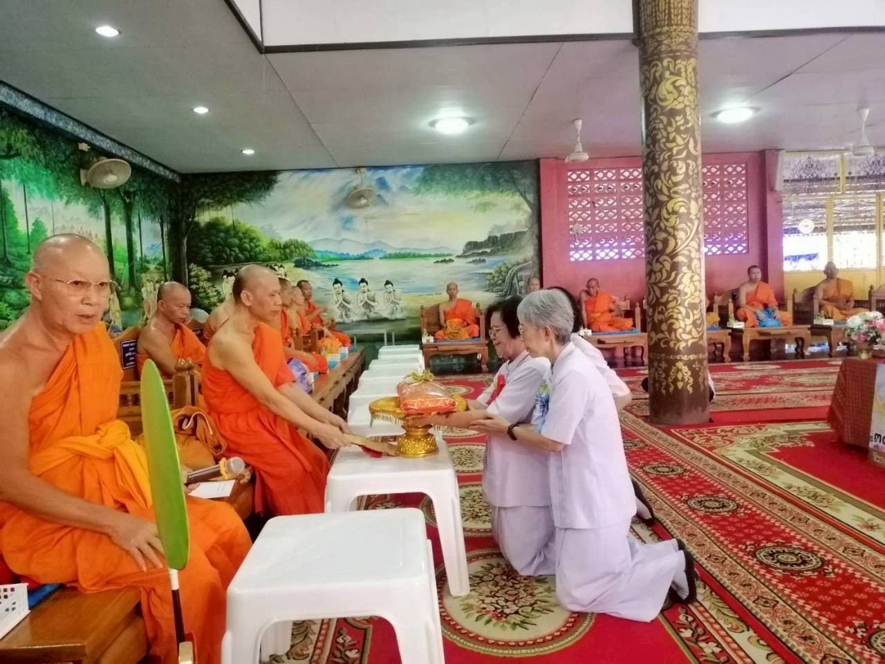 ภาพร่วมพิธีกรรมวัดนาน้อย