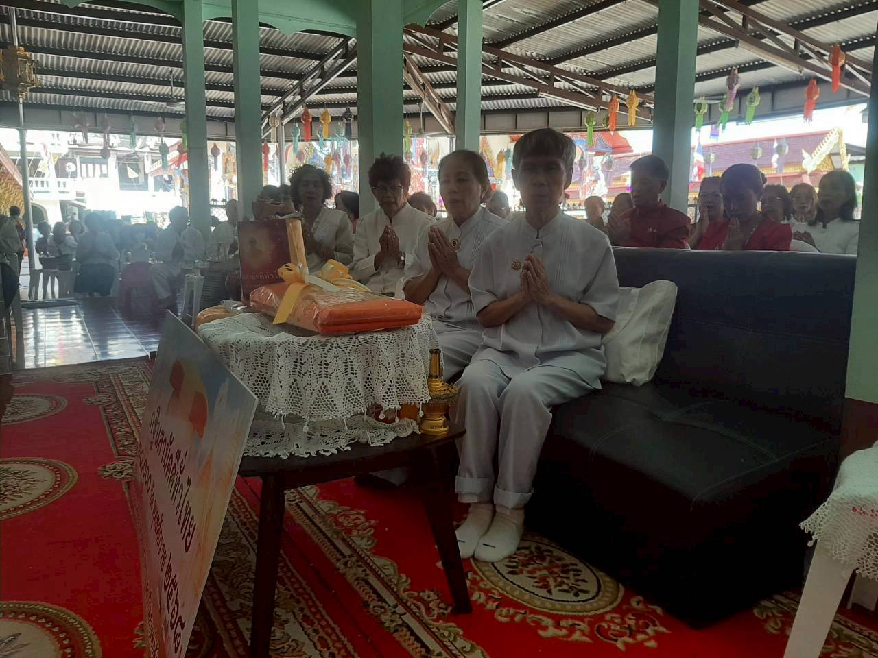 ภาพร่วมพิธีกรรมวัดศาลาไชย