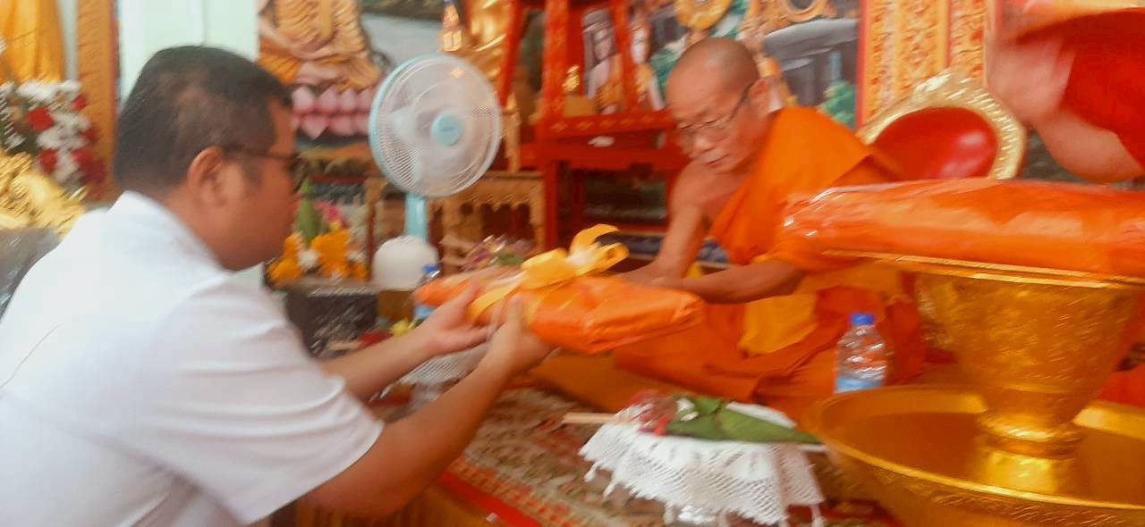 ภาพร่วมพิธีกรรมวัดศาลาไชย