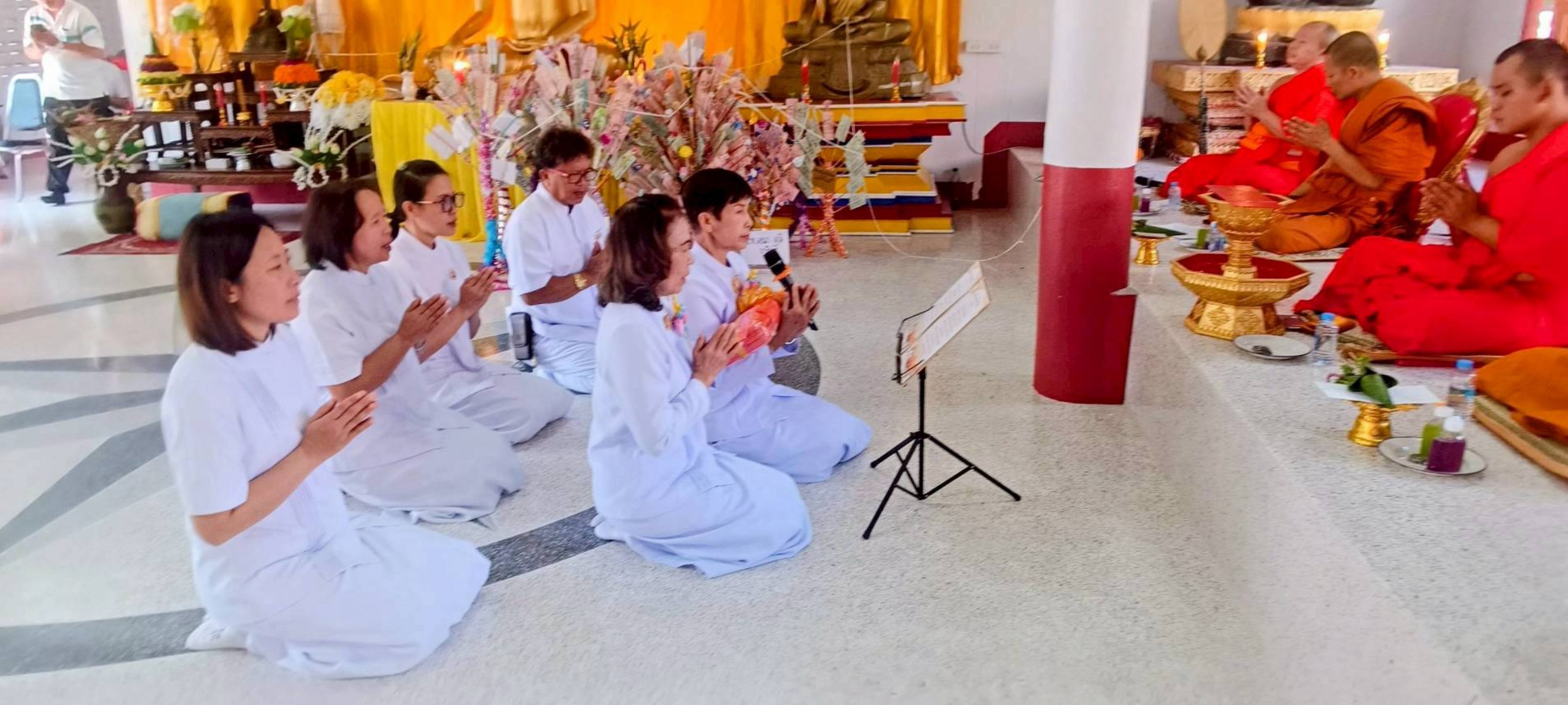 ภาพกล่าวคำถวายกฐินวัดหลวงเมืองปาน