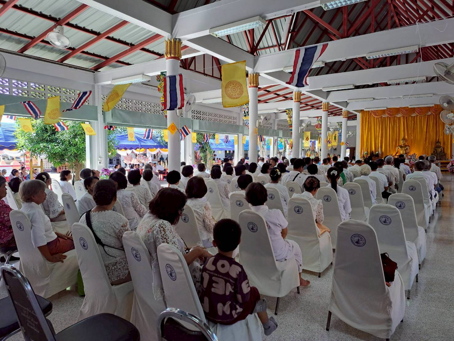 ภาพร่วมพิธีกรรมวัดหลวงเมืองปาน
