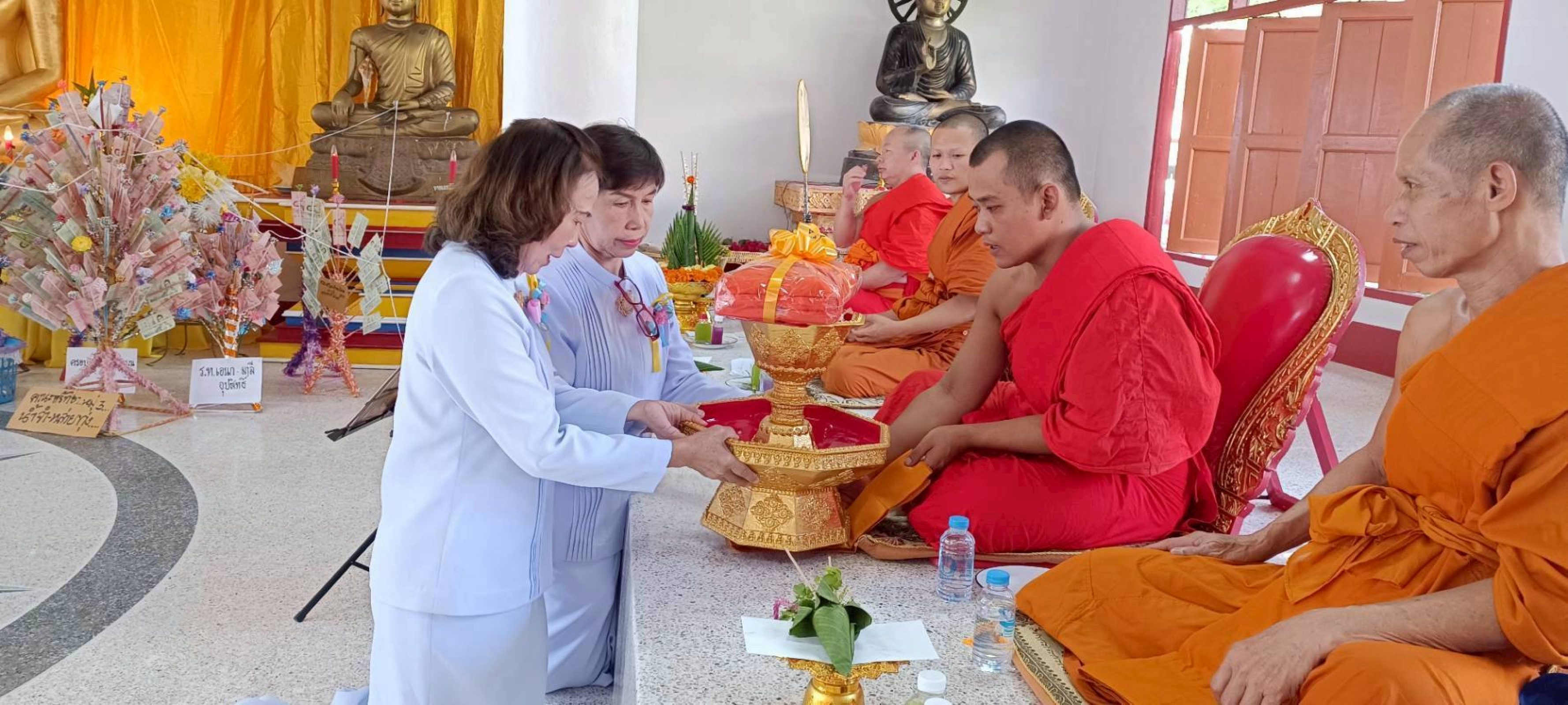 ภาพร่วมพิธีกรรมวัดหลวงเมืองปาน