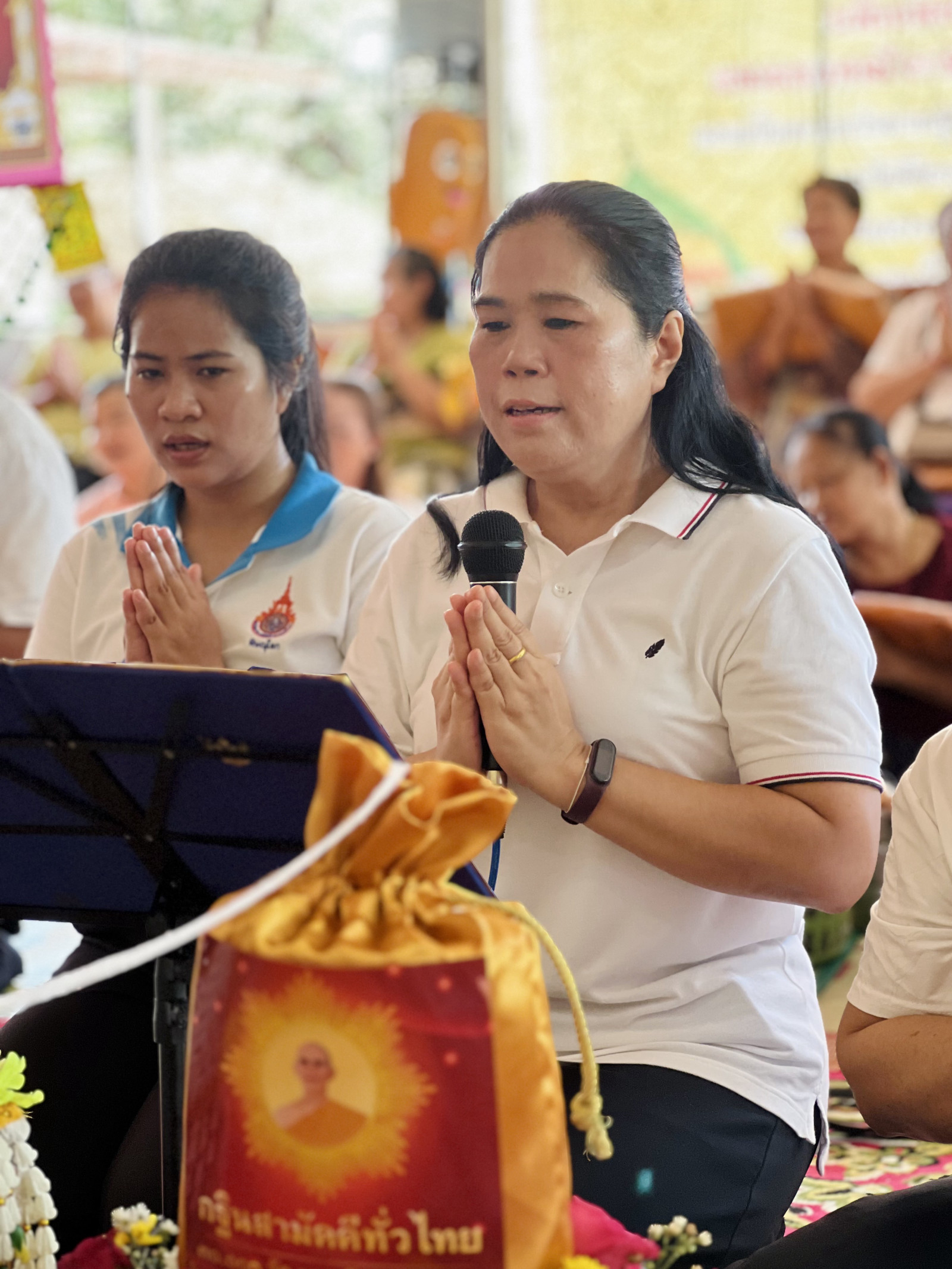 ภาพร่วมพิธีกรรมวัดคลองเตย