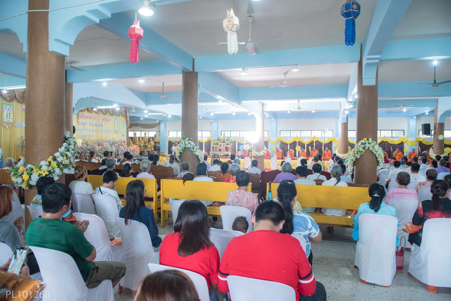 ภาพร่วมพิธีกรรมวัดสิงคาราม