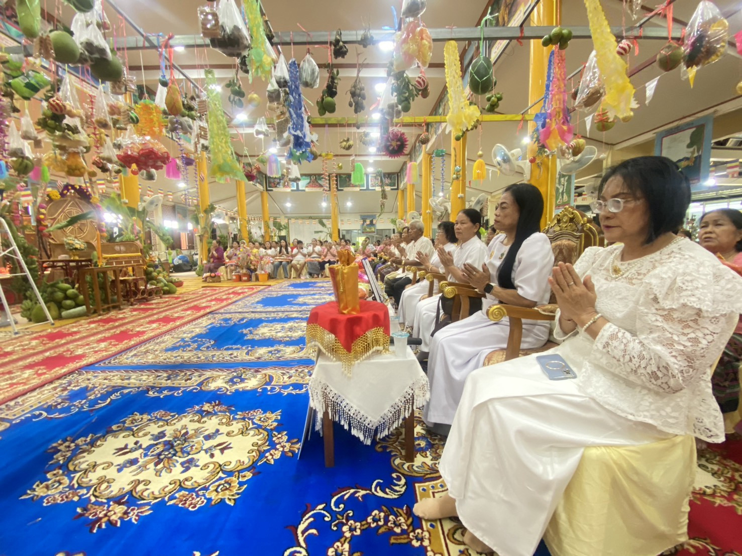 ภาพร่วมพิธีกรรมวัดอรัญสถิตย์