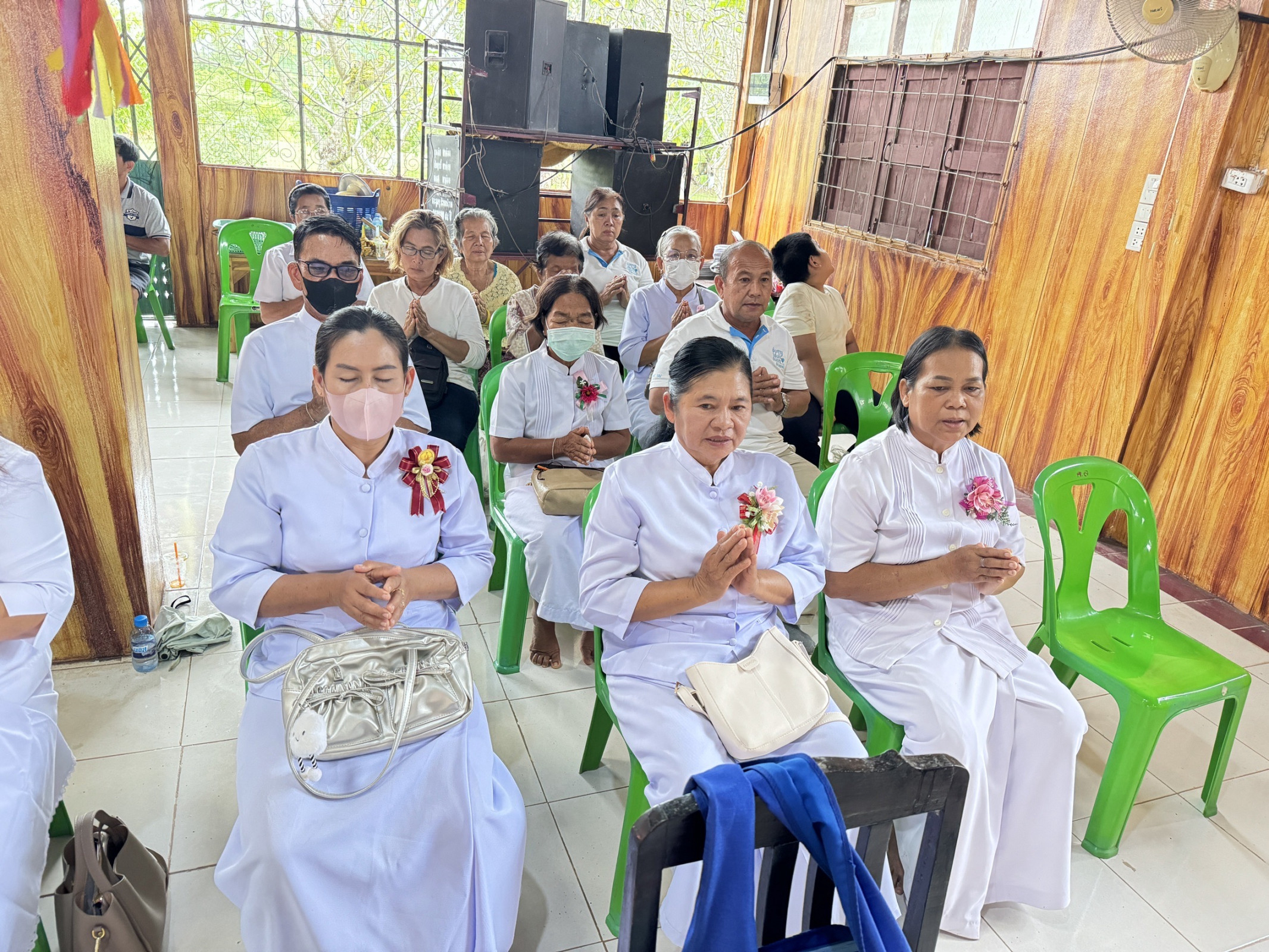 ภาพร่วมพิธีกรรมวัดสระหลวงสามัคคีธรรม
