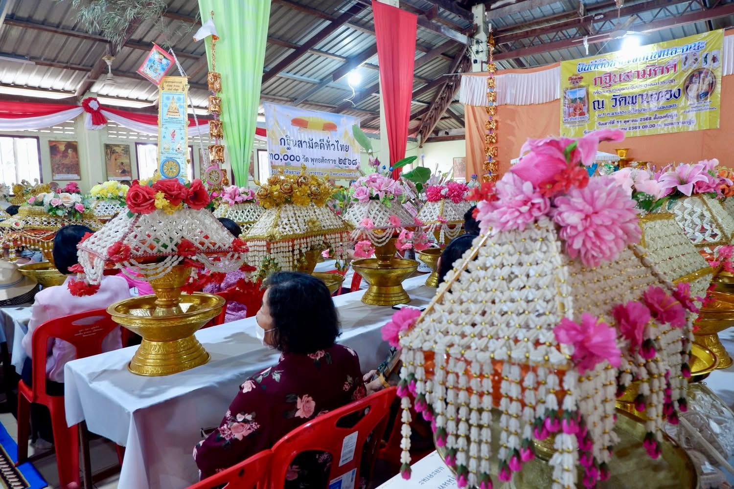 ภาพกล่าวคำถวายกฐินวัดพานทอง