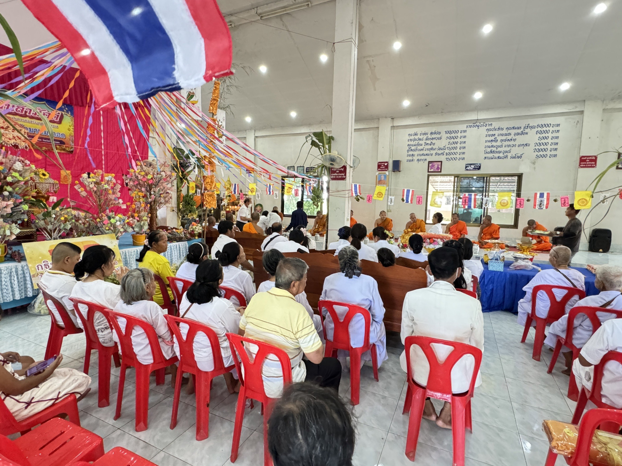 ภาพร่วมพิธีกรรมวัดมาบมะกอก