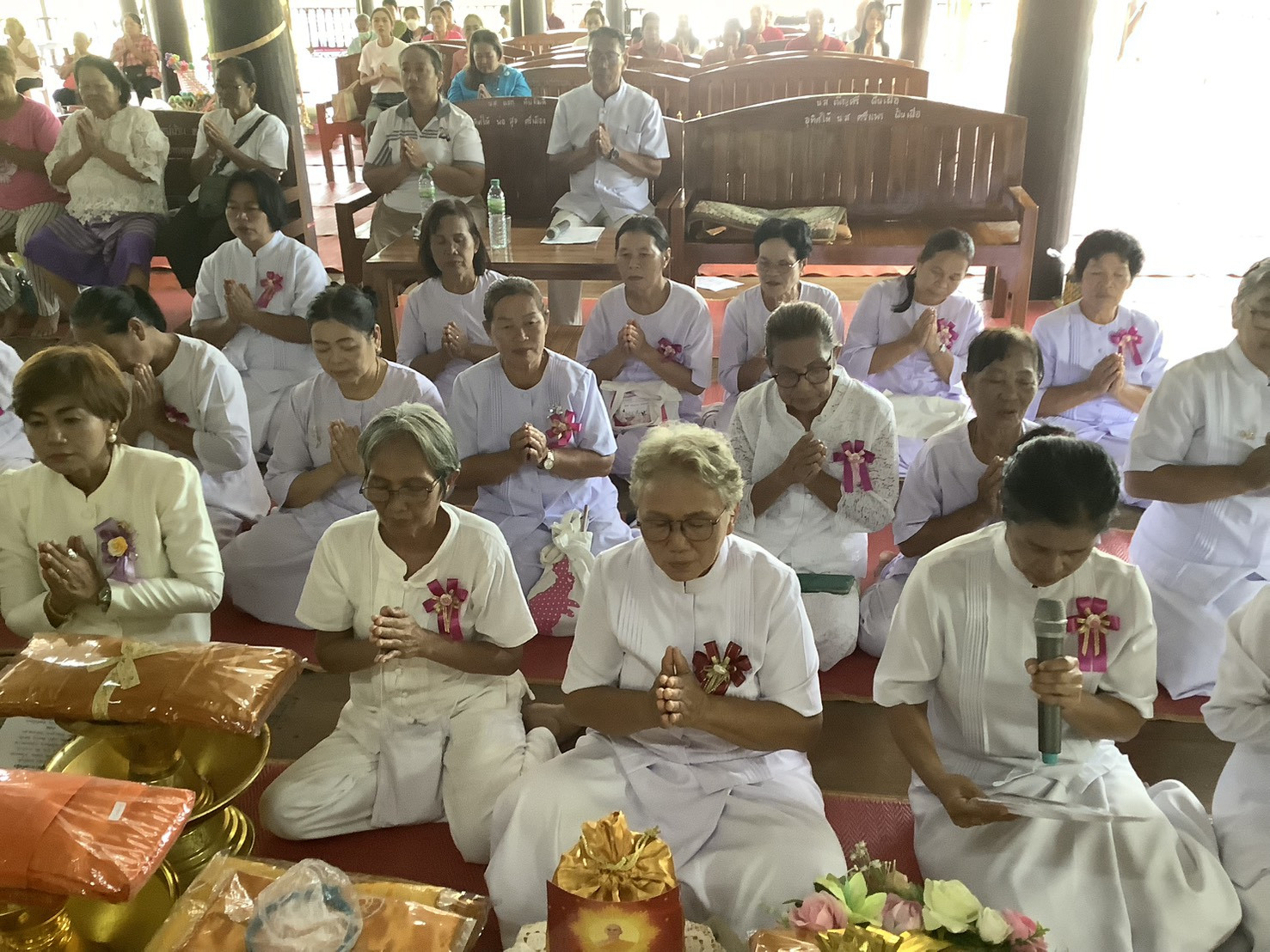 ภาพกล่าวคำถวายกฐินวัดวังเจ้า