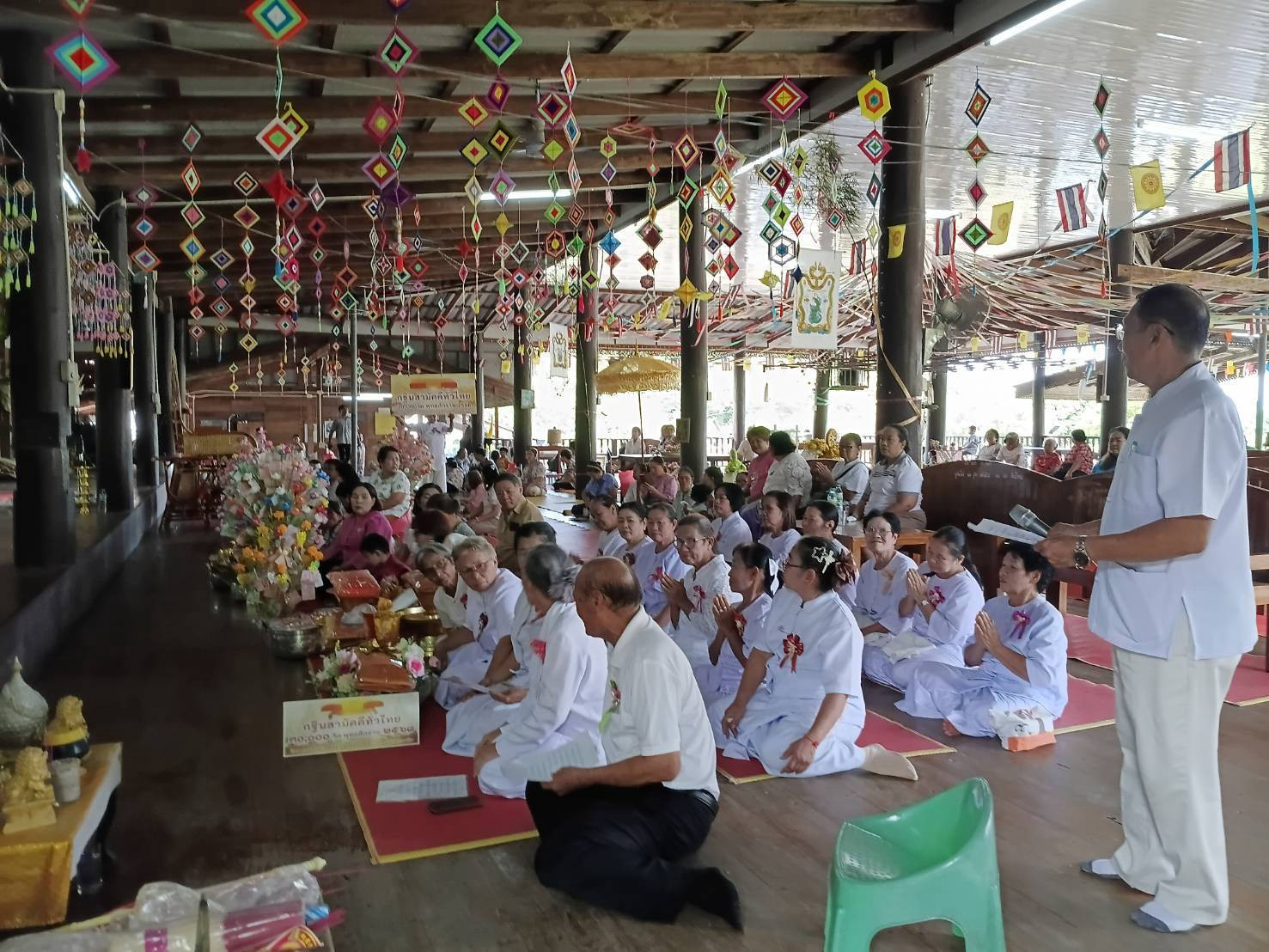 ภาพร่วมพิธีกรรมวัดวังเจ้า