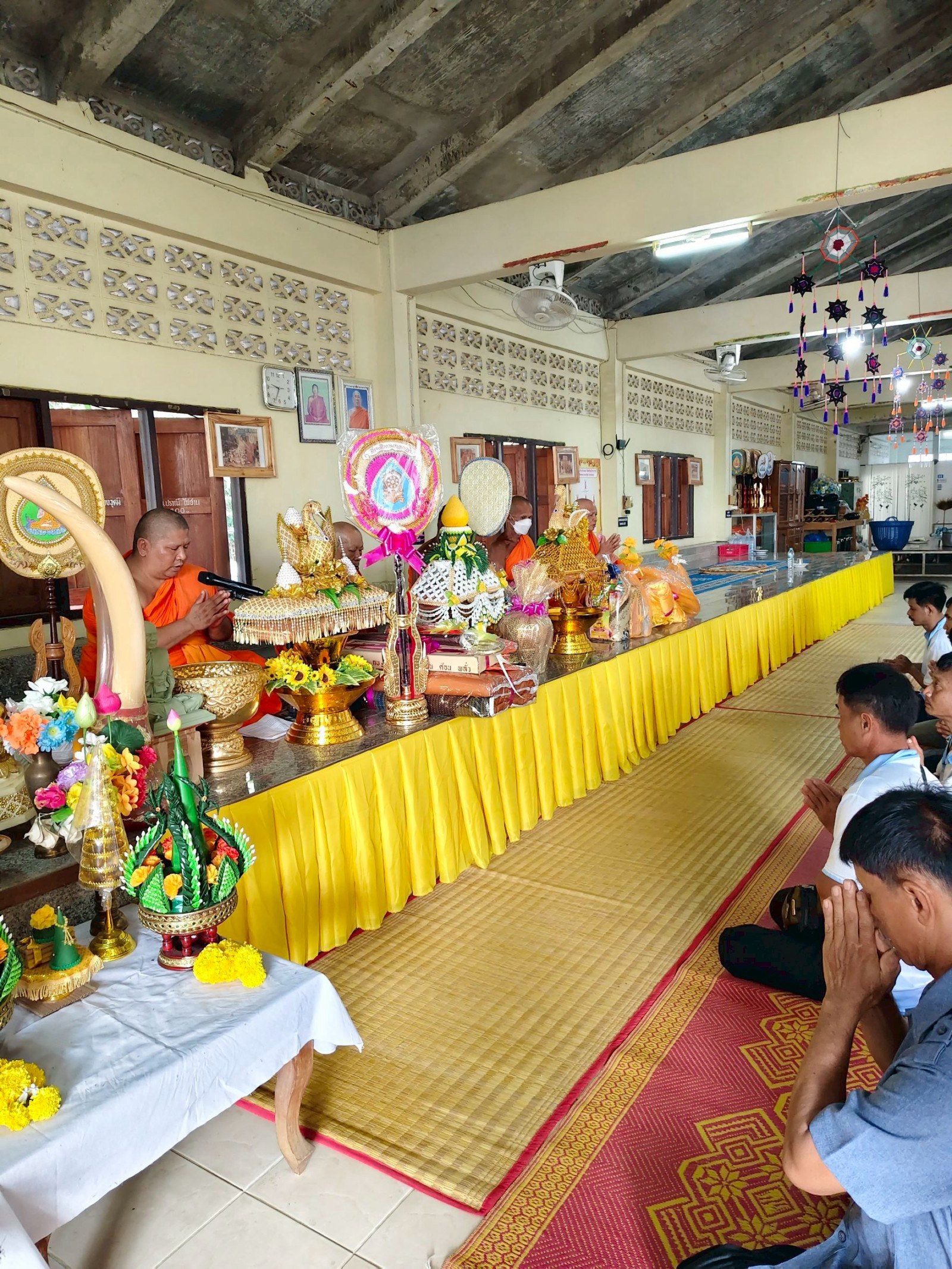 ภาพร่วมพิธีกรรมวัดอรัญญิกวนาราม