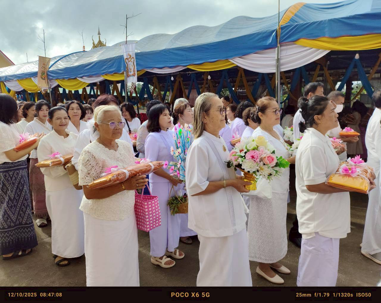 ภาพร่วมพิธีกรรมวัดใหม่สุวรรณ