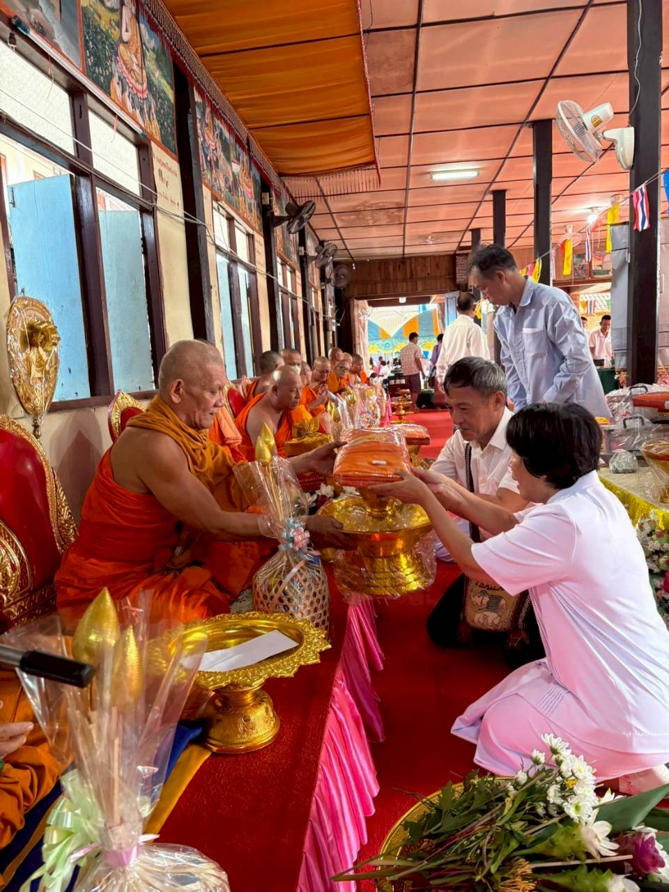 ภาพร่วมพิธีกรรมวัดศรีบุญเรือง