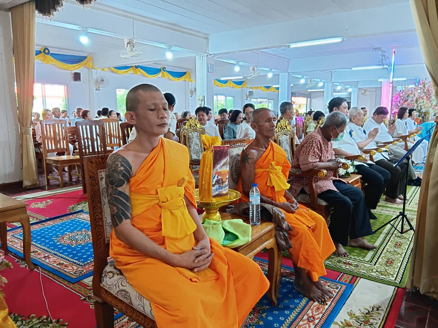 ภาพร่วมพิธีกรรมวัดนาโบสถ์