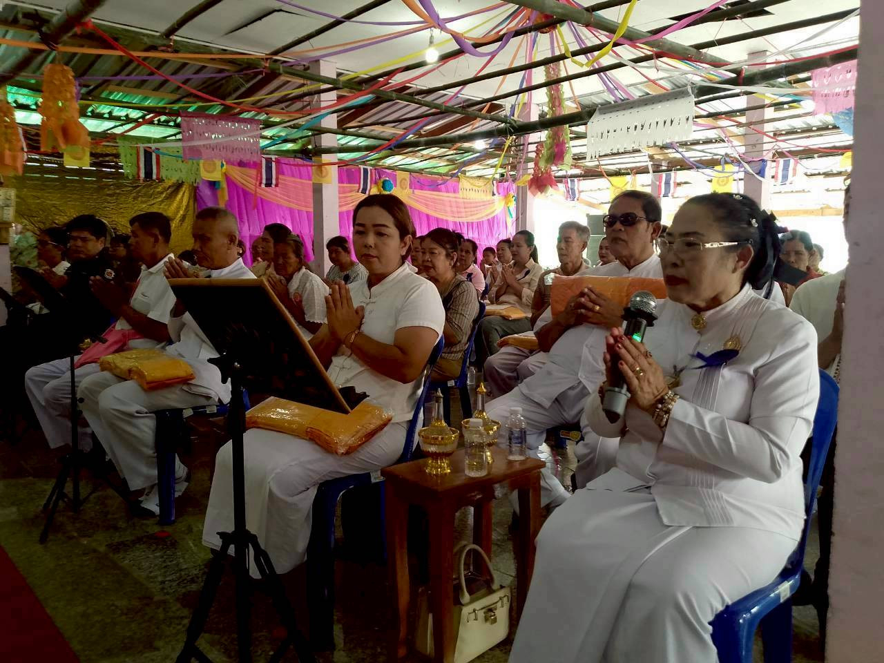 ภาพกล่าวคำถวายกฐินวัดดอยลับแล