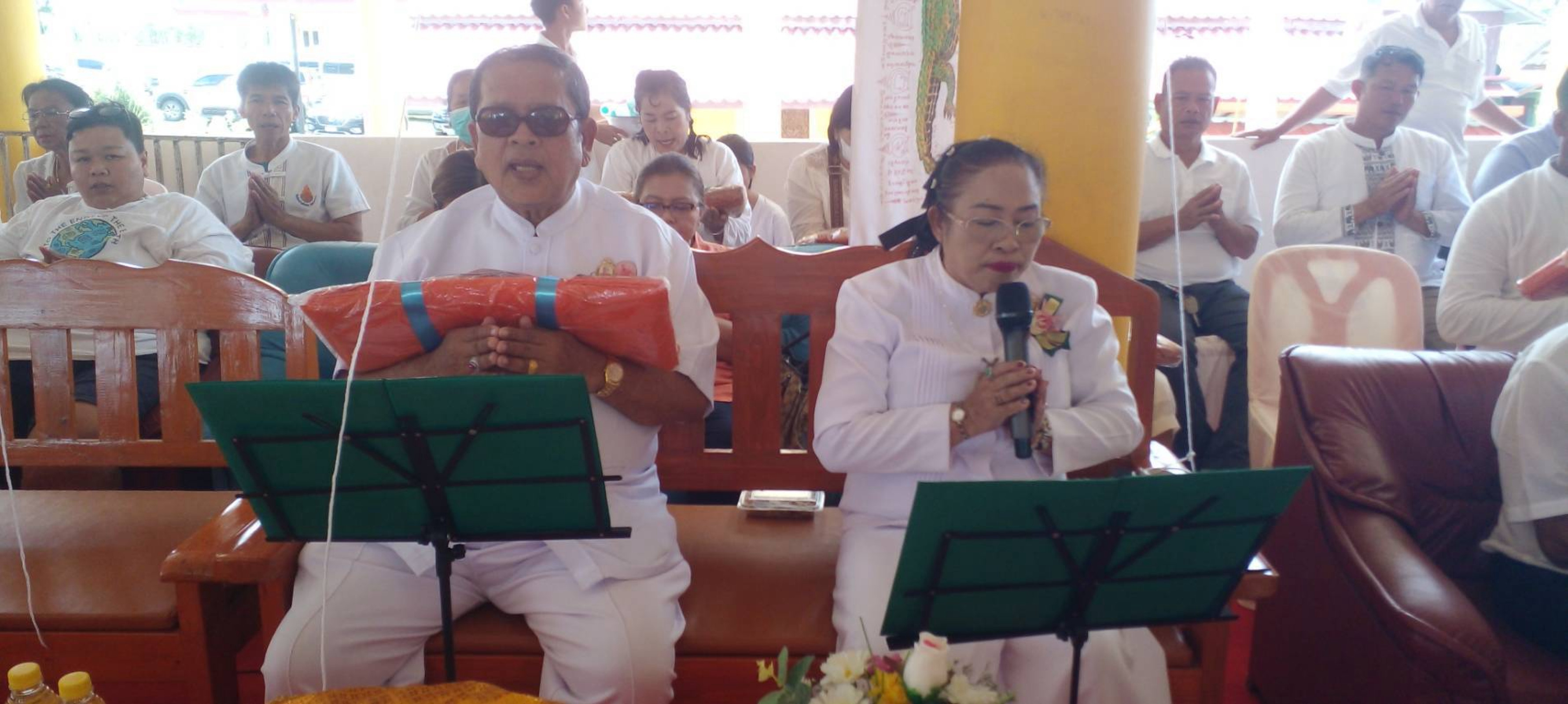 ภาพกล่าวคำถวายกฐินวัดห้วยบงวนาราม