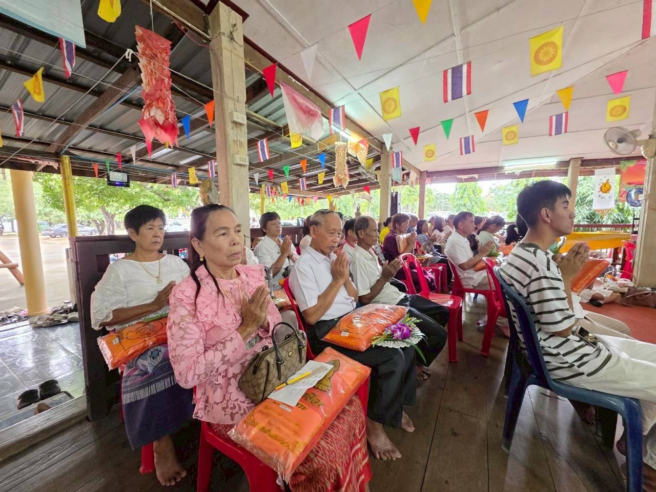 ภาพร่วมพิธีกรรมวัดเวฬุวัน