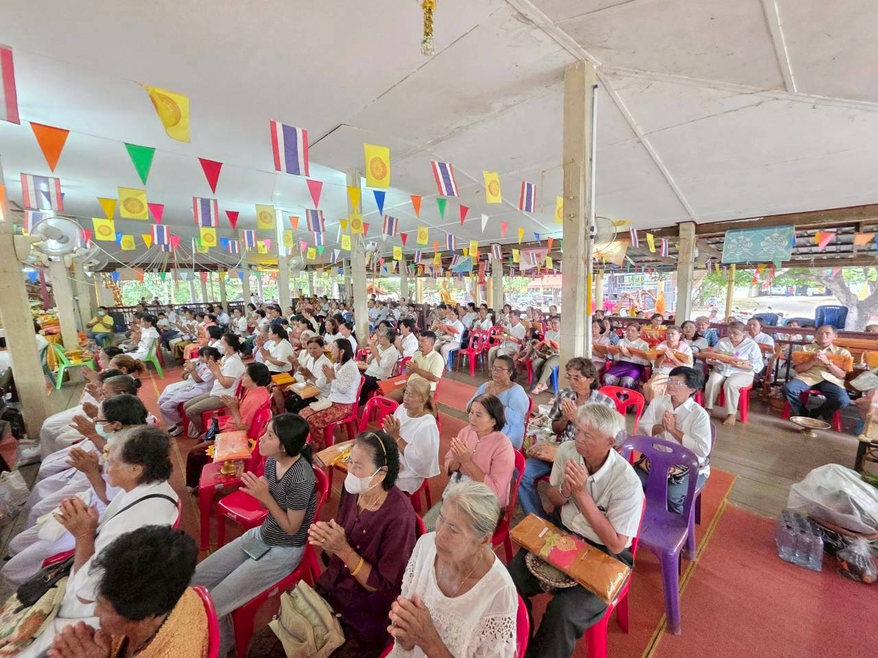 ภาพร่วมพิธีกรรมวัดเวฬุวัน