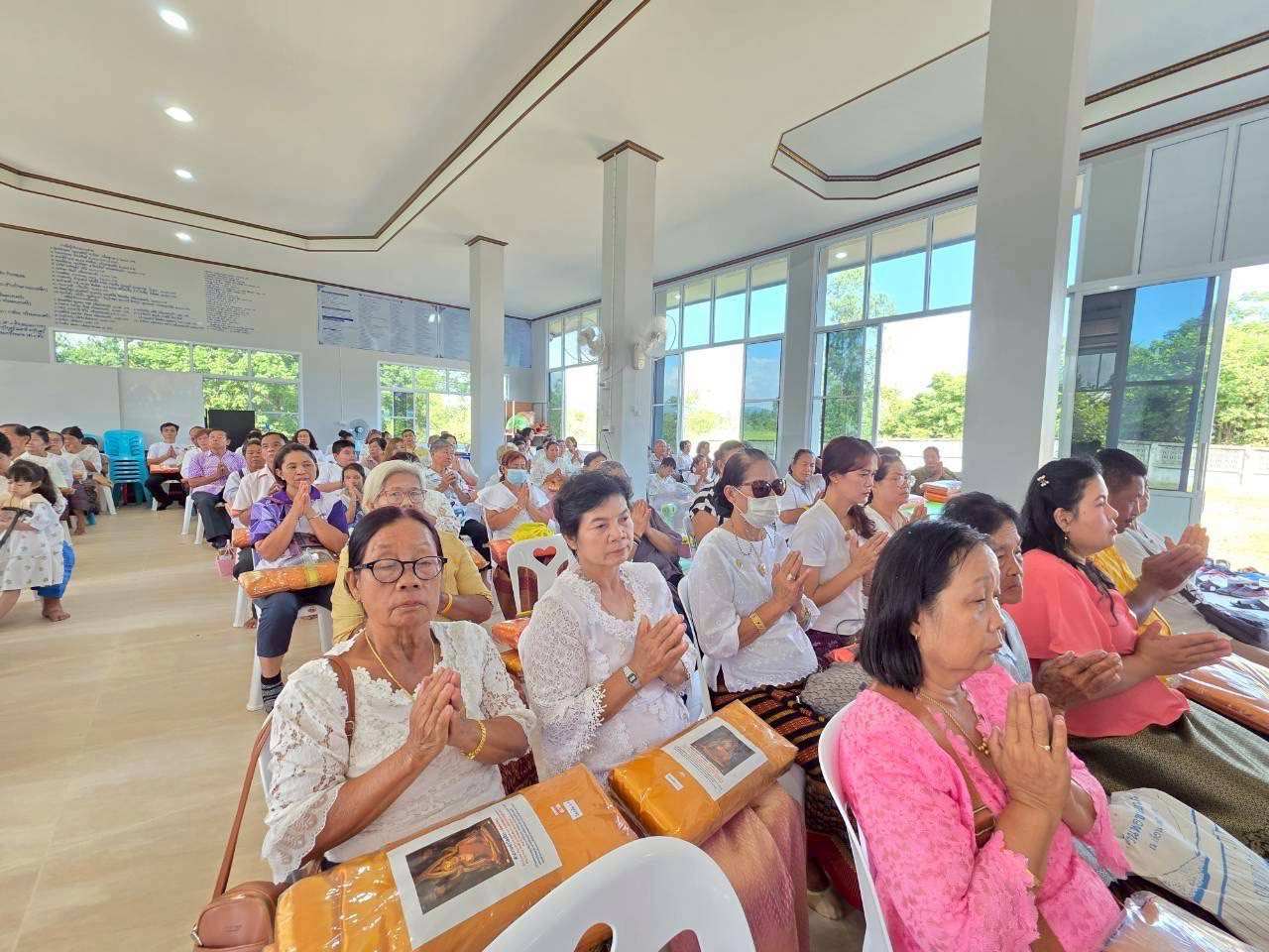 ภาพร่วมพิธีกรรมสำนักสงฆ์วัดรังแร้ง