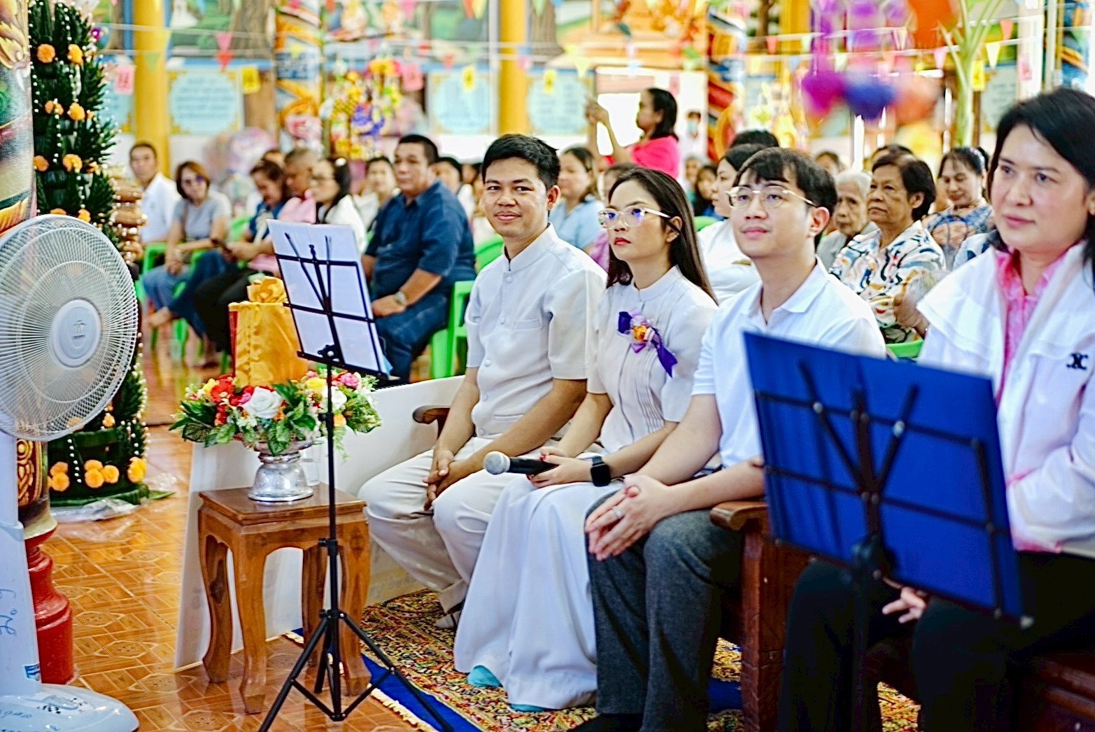 ภาพร่วมพิธีกรรมวัดน้ำทองน้อย