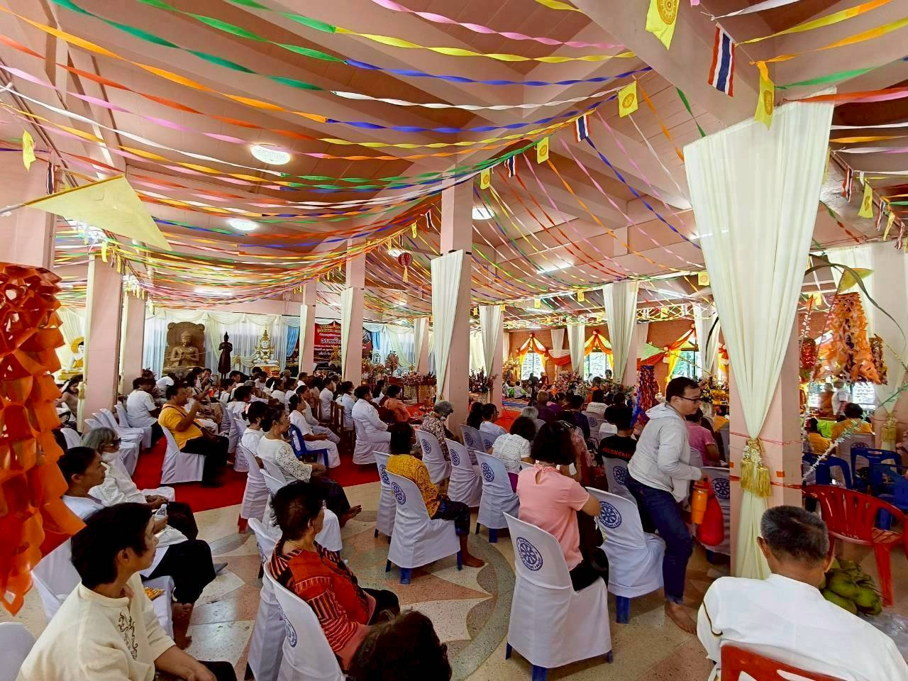 ภาพร่วมพิธีกรรมวัดกุญชรทรงธรรม