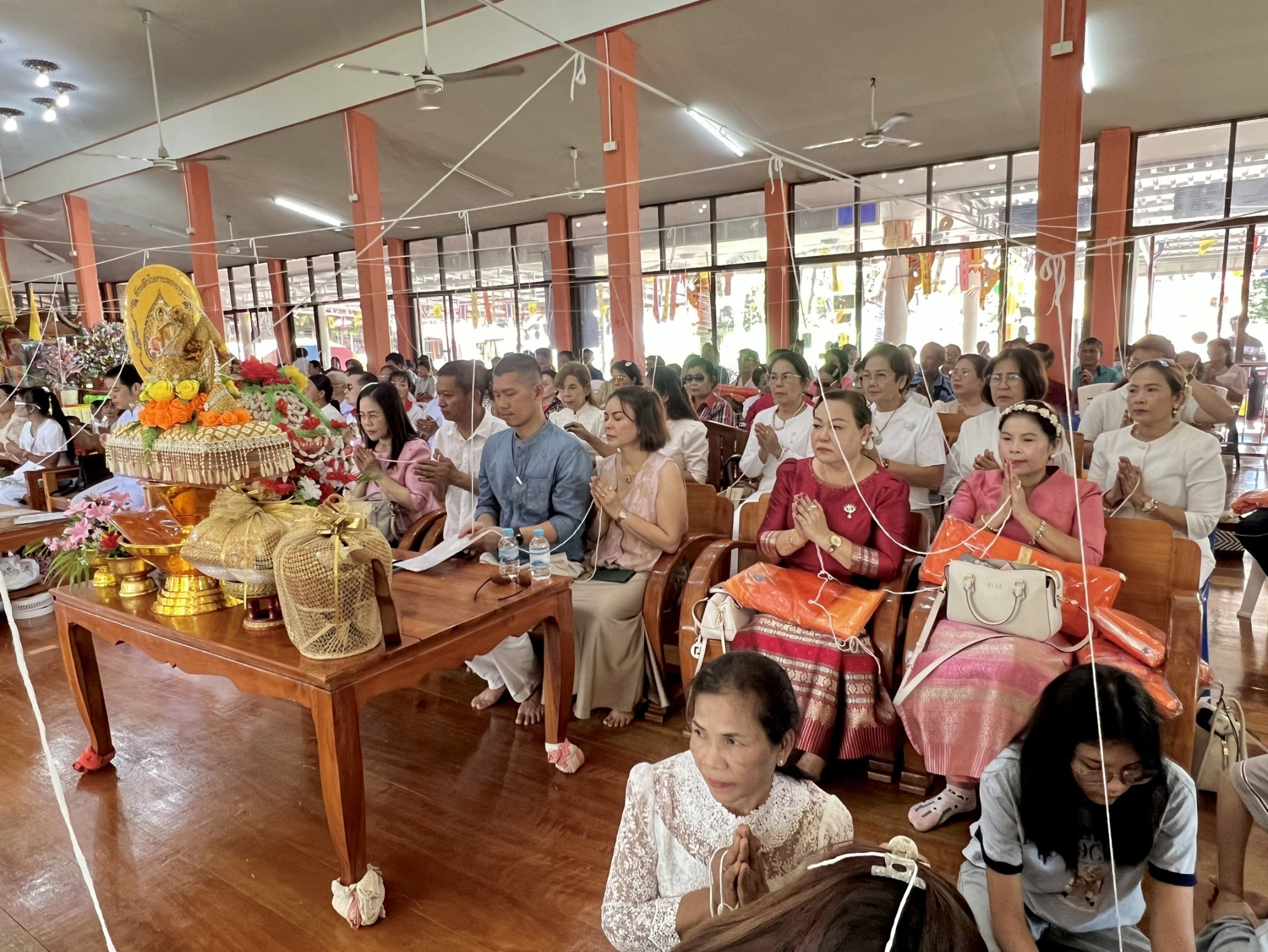 ภาพร่วมพิธีกรรมวัดชัยภูมิการาม