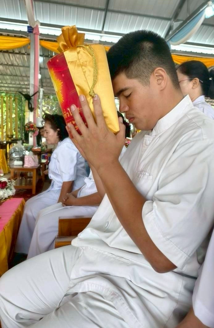 ภาพร่วมพิธีกรรมวัดแม่ระหัน