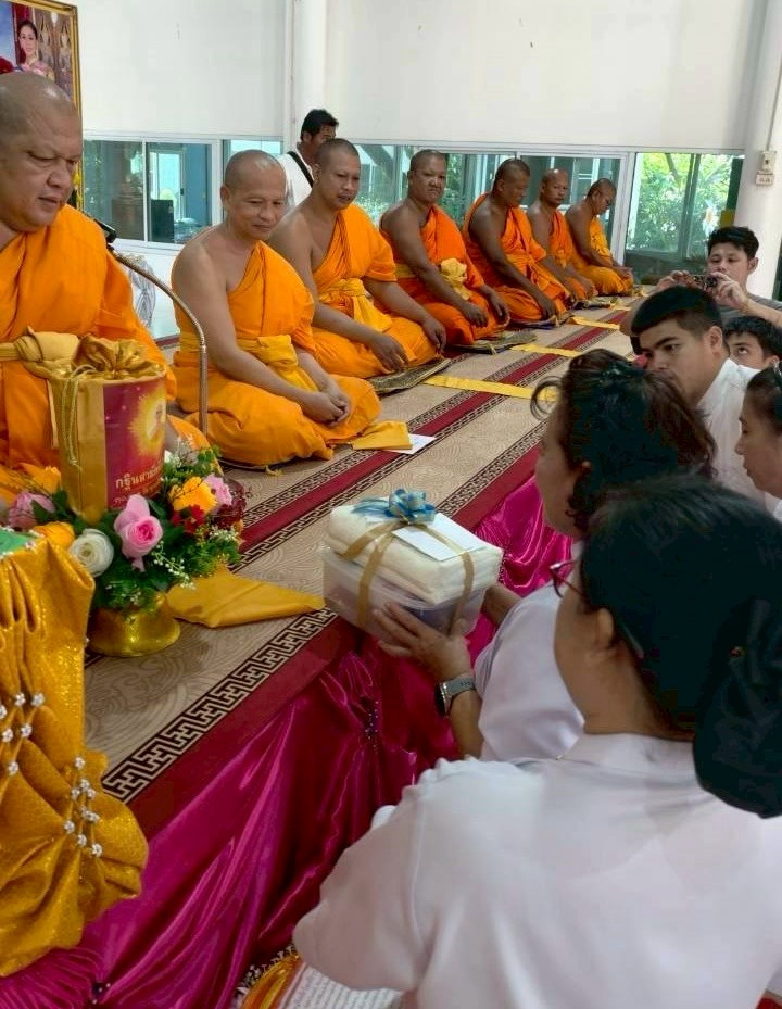 ภาพร่วมพิธีกรรมวัดแม่ระหัน