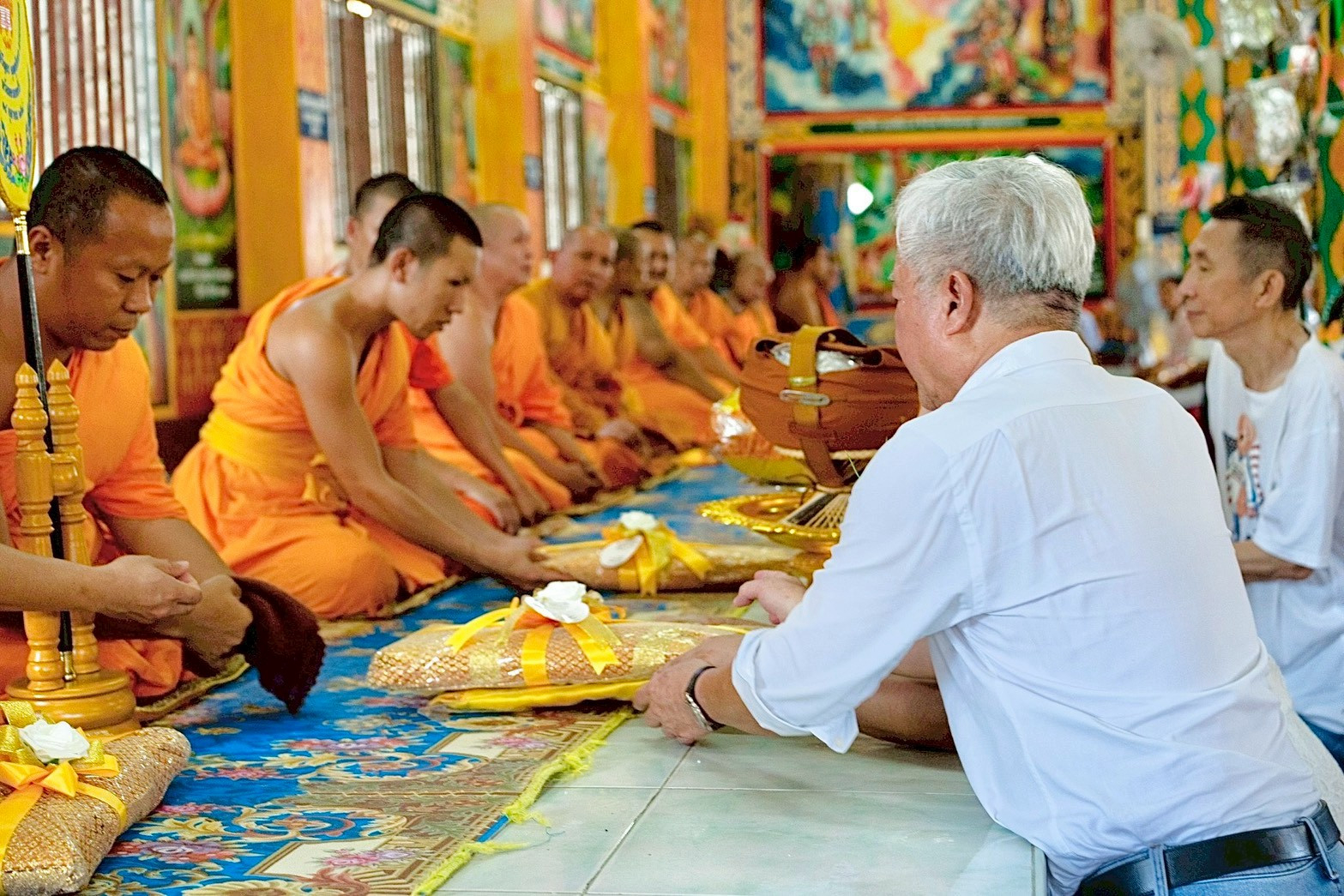 ภาพร่วมพิธีกรรมวัดบ้านนา