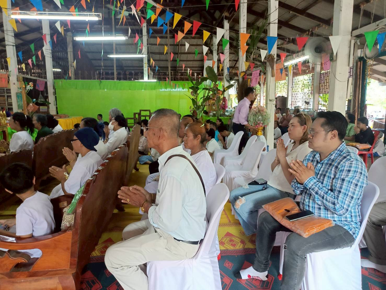 ภาพร่วมพิธีกรรมวัดหัวเขาศรีศรัทธาราม