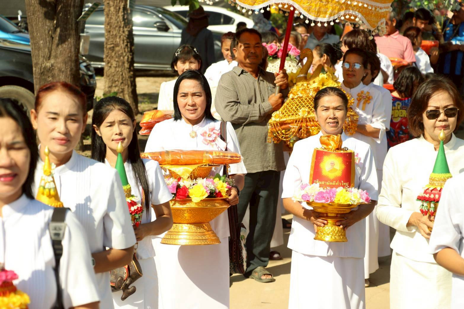 ภาพร่วมพิธีกรรมวัดทุ่งชา