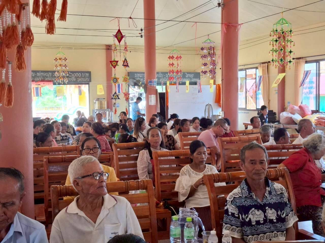 ภาพร่วมพิธีกรรมวัดหนองดู่สามัคคีธรรม