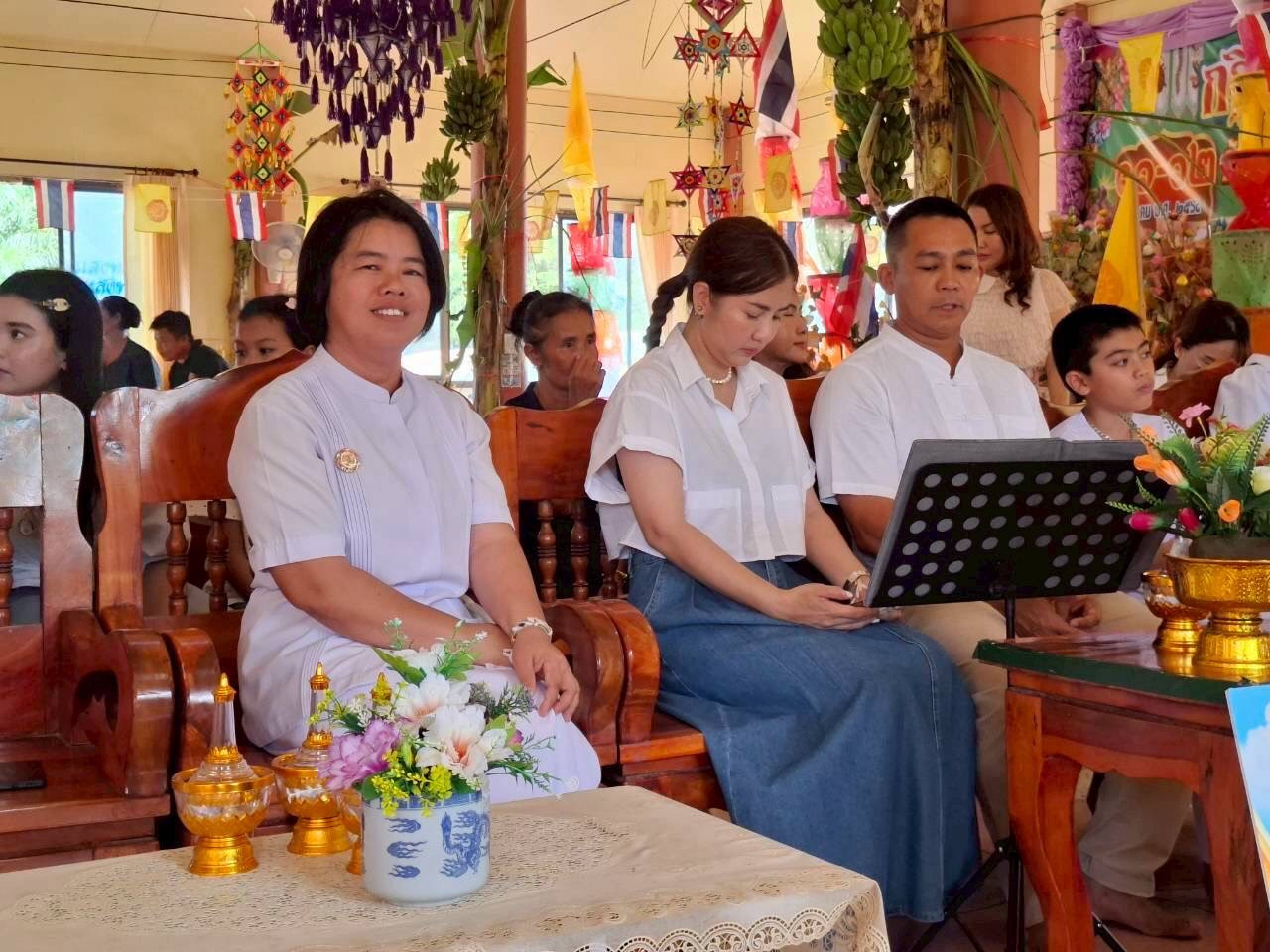 ภาพร่วมพิธีกรรมวัดหนองดู่สามัคคีธรรม