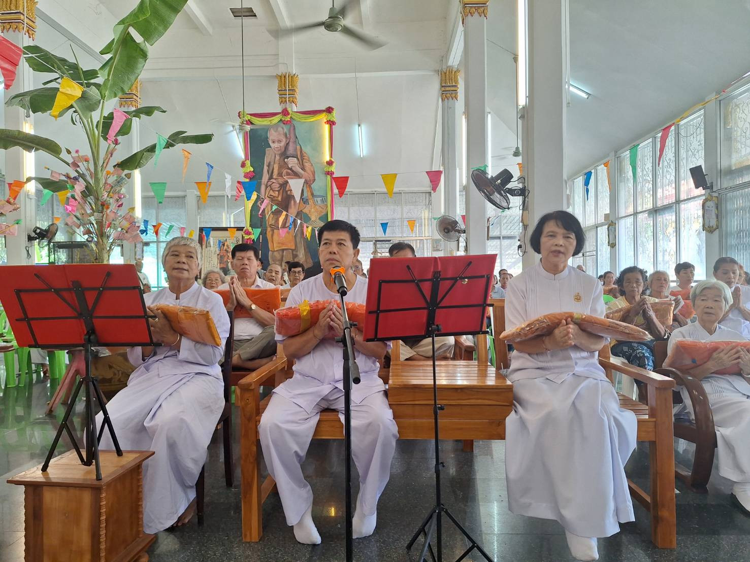 ภาพกล่าวคำถวายกฐินวัดโซกเป็ด