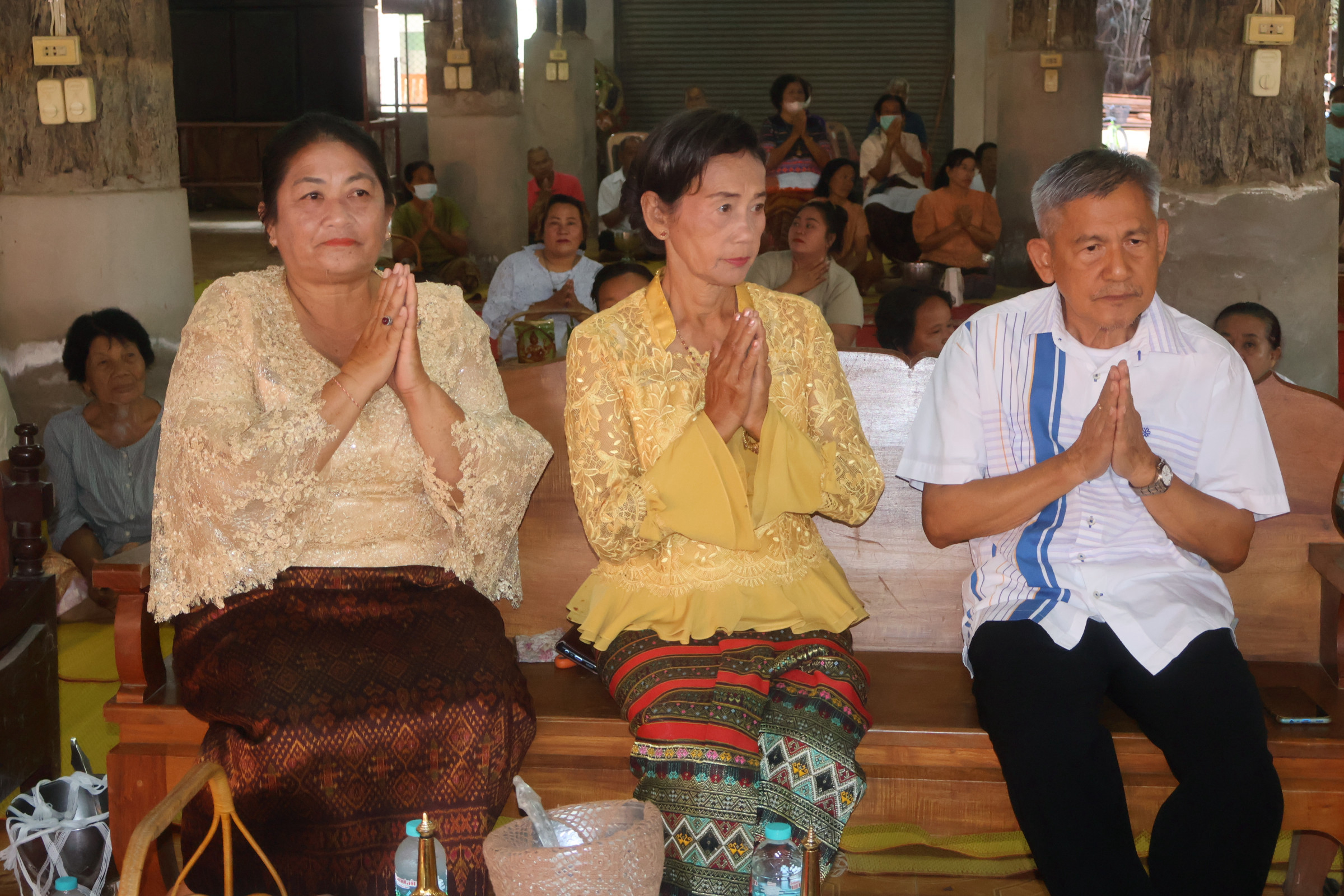 ภาพร่วมพิธีกรรมวัดบ้านขวาง