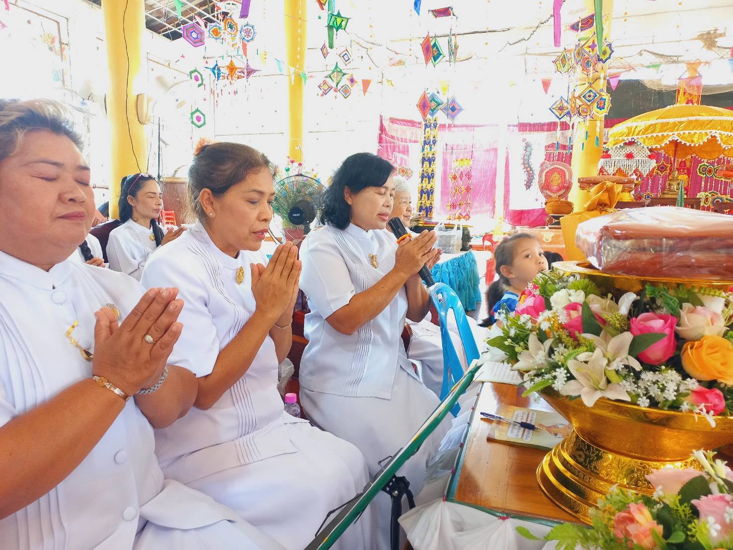 ภาพกล่าวคำถวายกฐินวัดโคกกระทือ