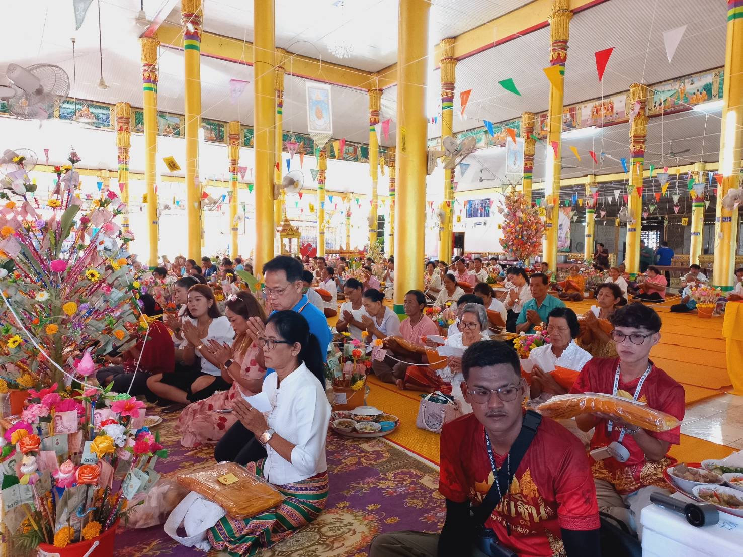 ภาพร่วมพิธีกรรมวัดวังใหญ่